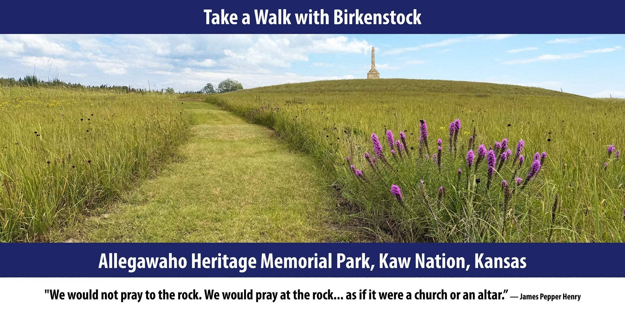 Allegawaho Heritage Memorial Park, Kaw Nation, Kansas