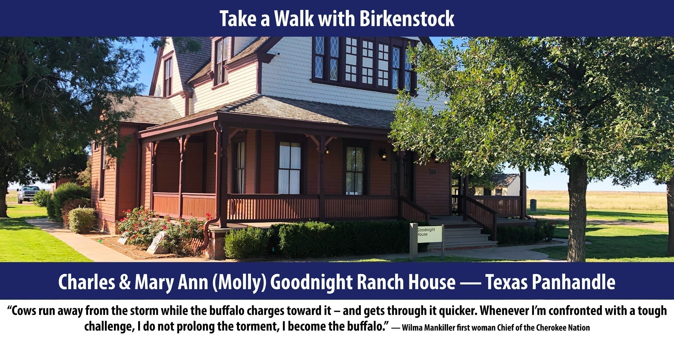 Charles & Mary Ann (Molly) Goodnight Ranch House — Texas Panhandle