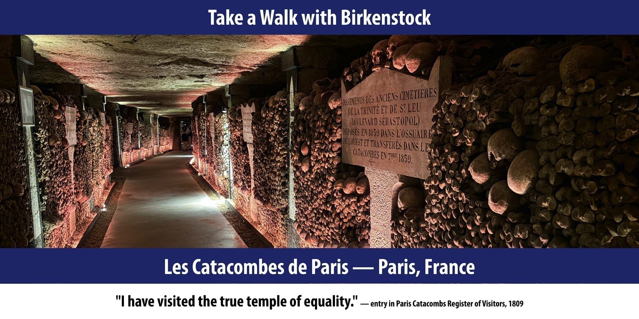 Les Catacombes de Paris — Paris, France