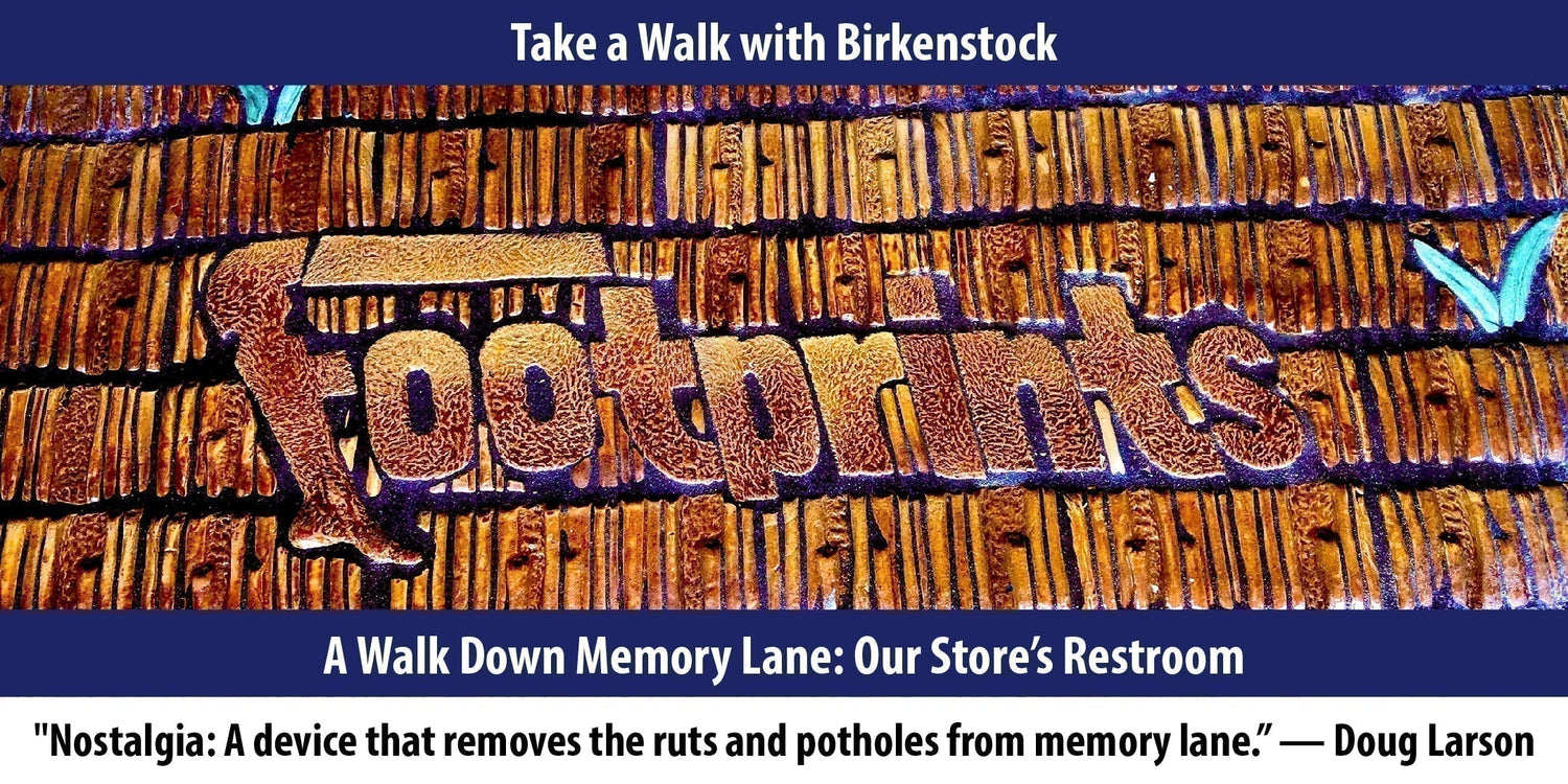 A Walk Down Memory Lane — Our Store's Restroom