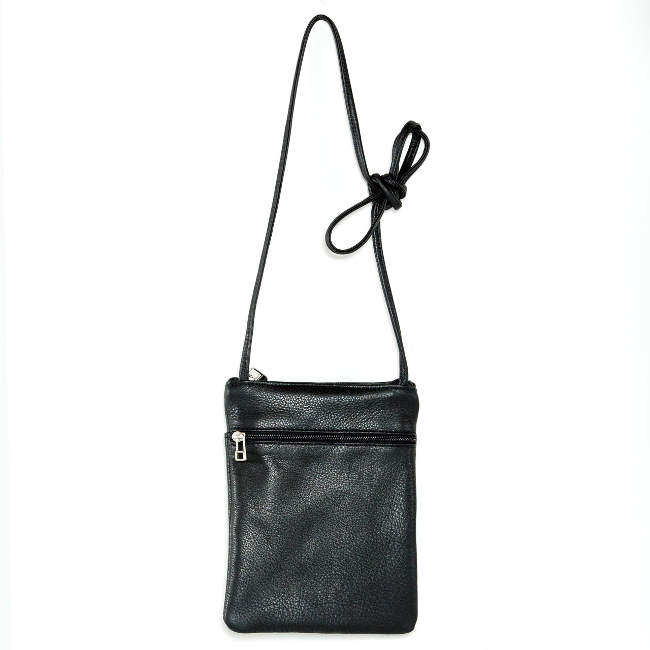 SVEN Style No. 022 Crossbody/ Shoulder Bag black leather