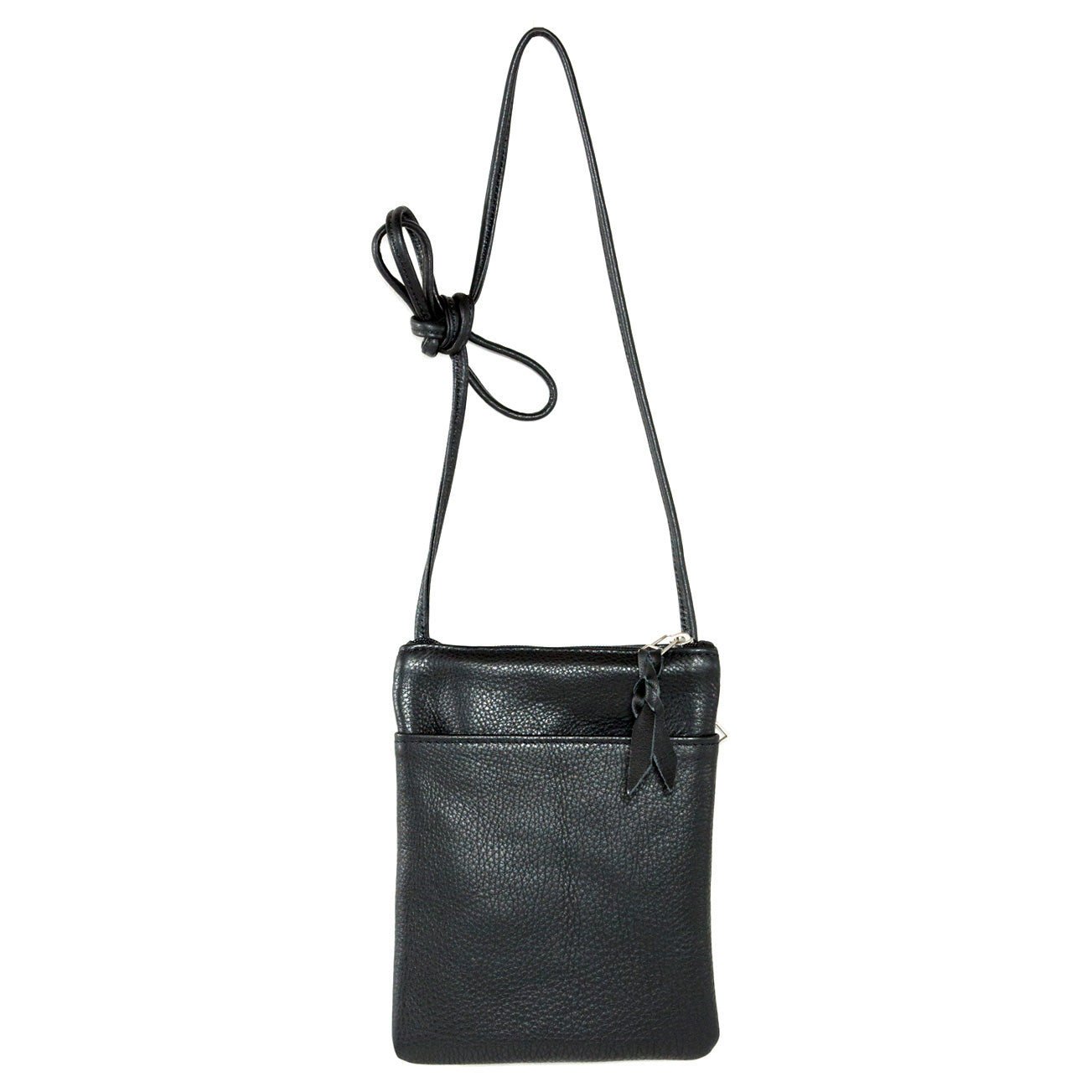 SVEN Style No. 022 Crossbody/ Shoulder Bag black leather