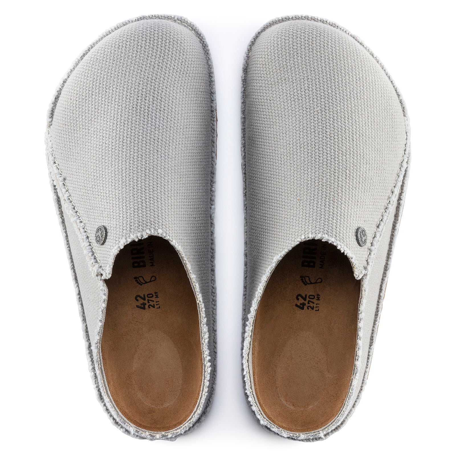 Birkenstock Zermatt 365 stone coin canvas