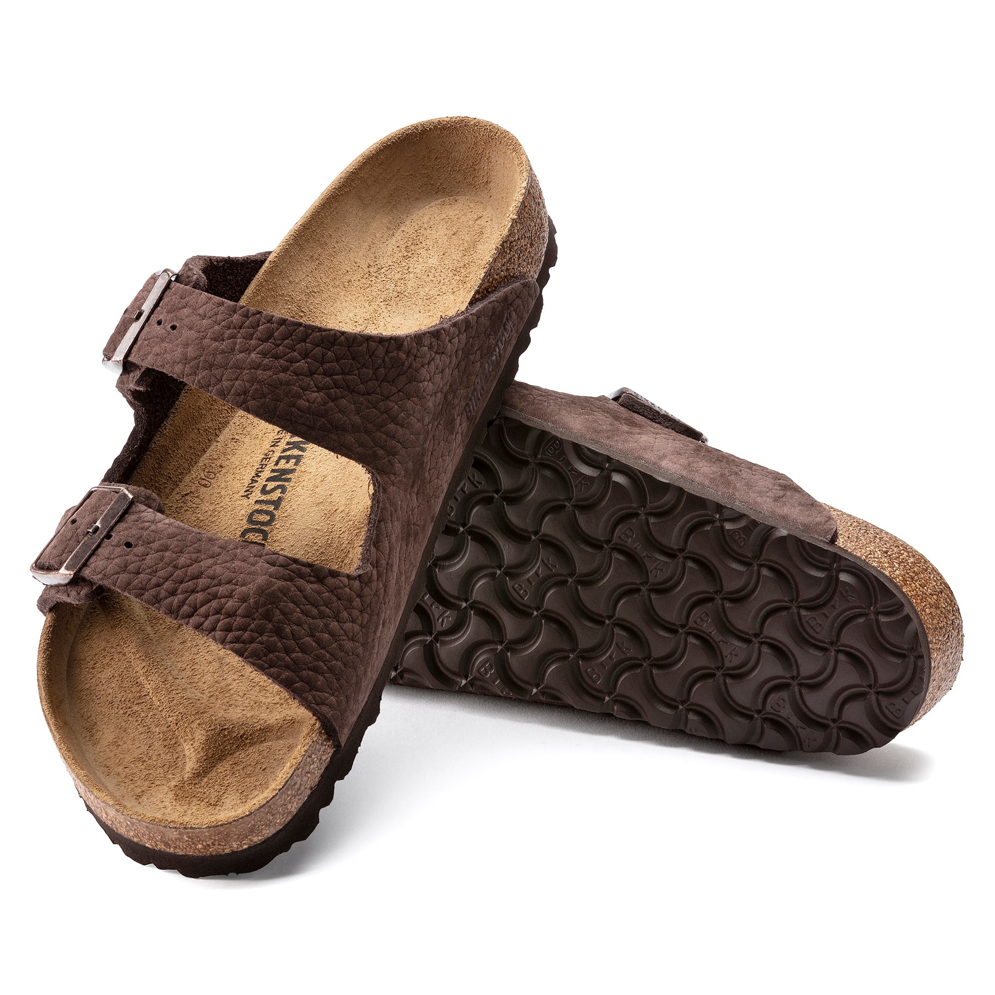 Birkenstock Arizona desert buck roast nubuck