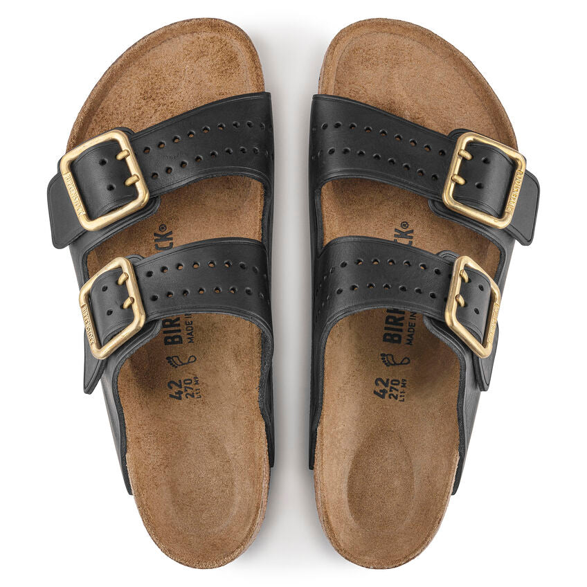 Birkenstock Arizona Bold Grip vintage black leather