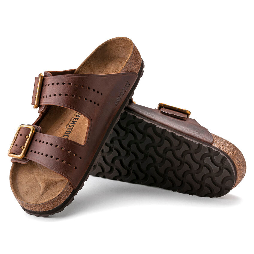 Birkenstock Arizona Bold Grip vintage roast leather