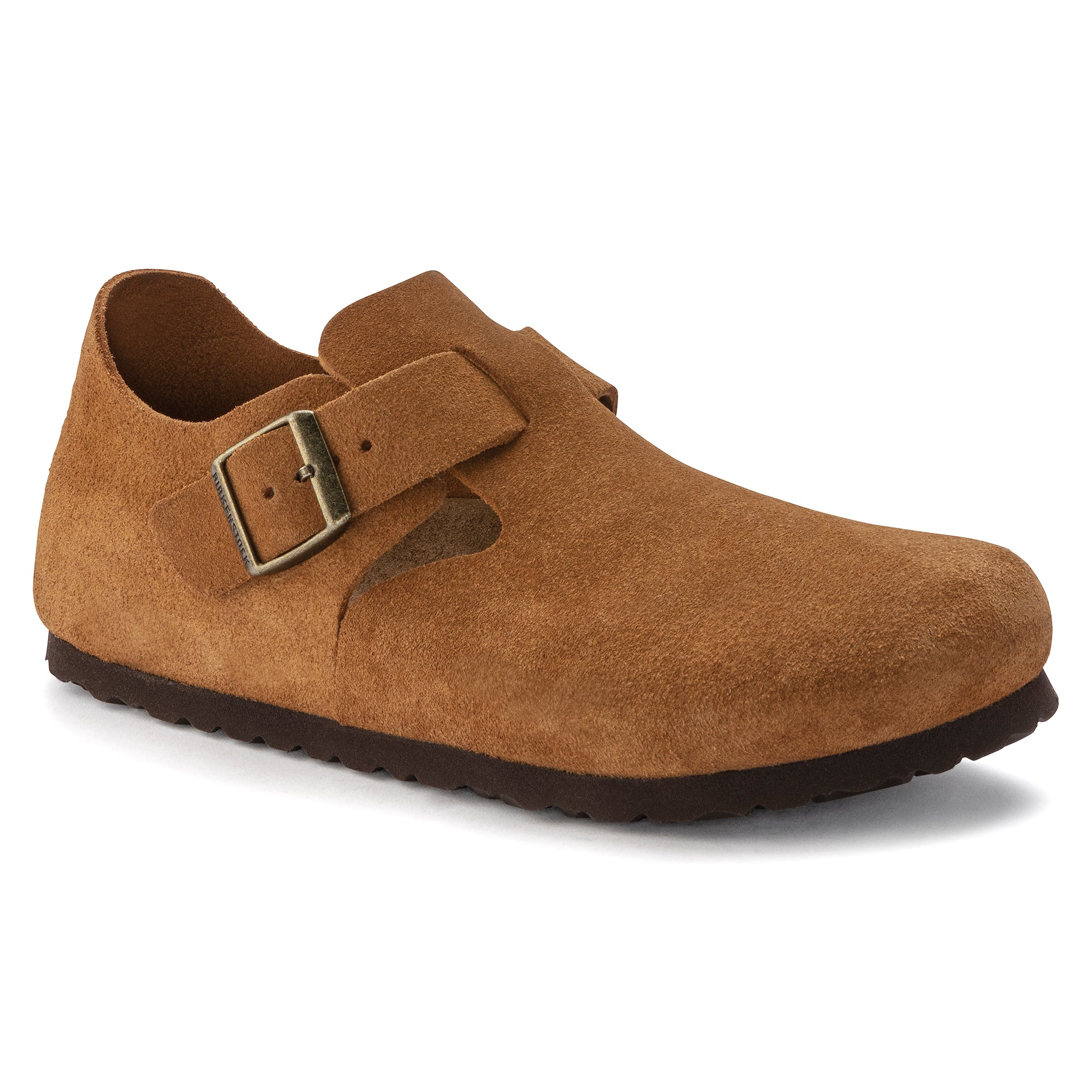 Birkenstock London mink suede