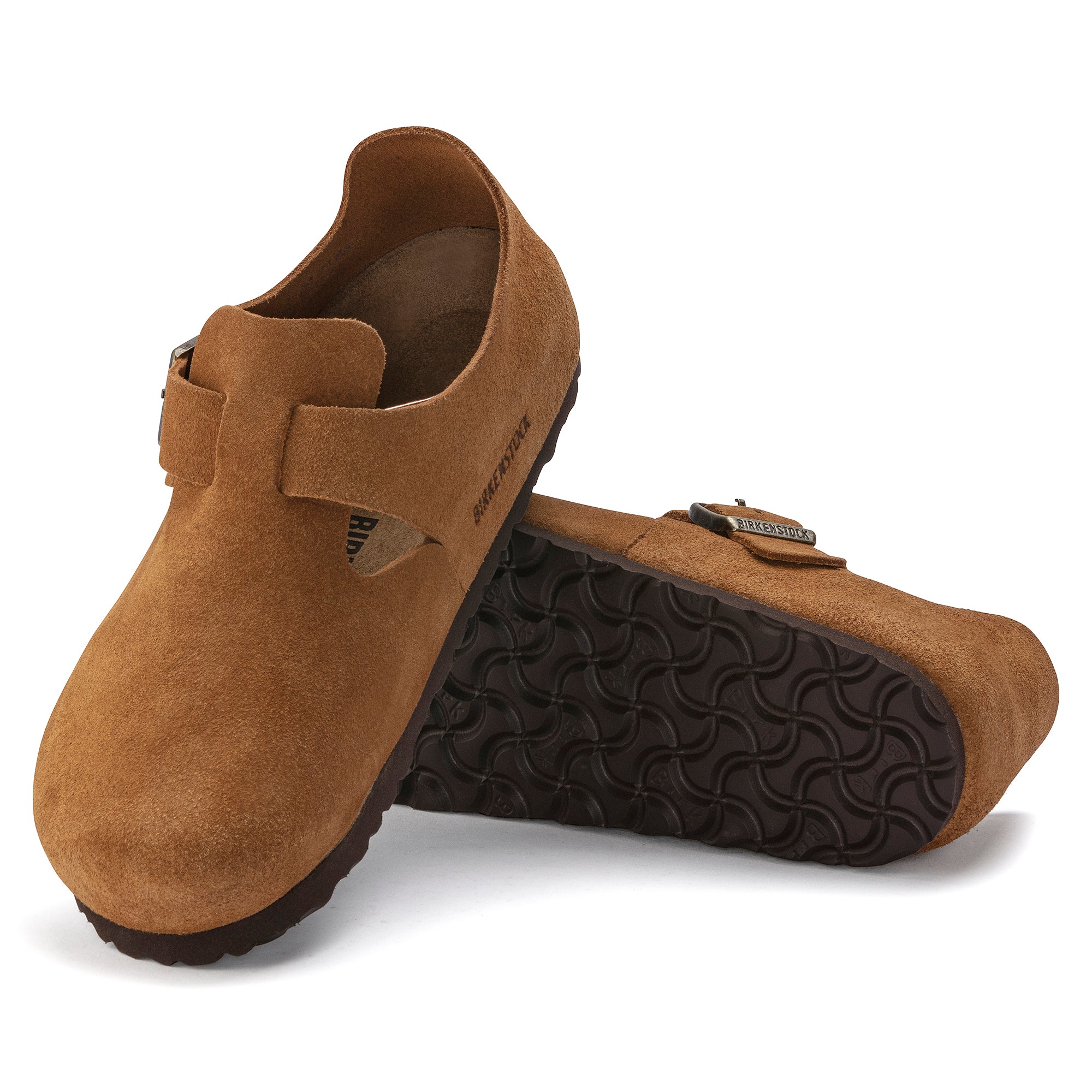 Birkenstock London mink suede