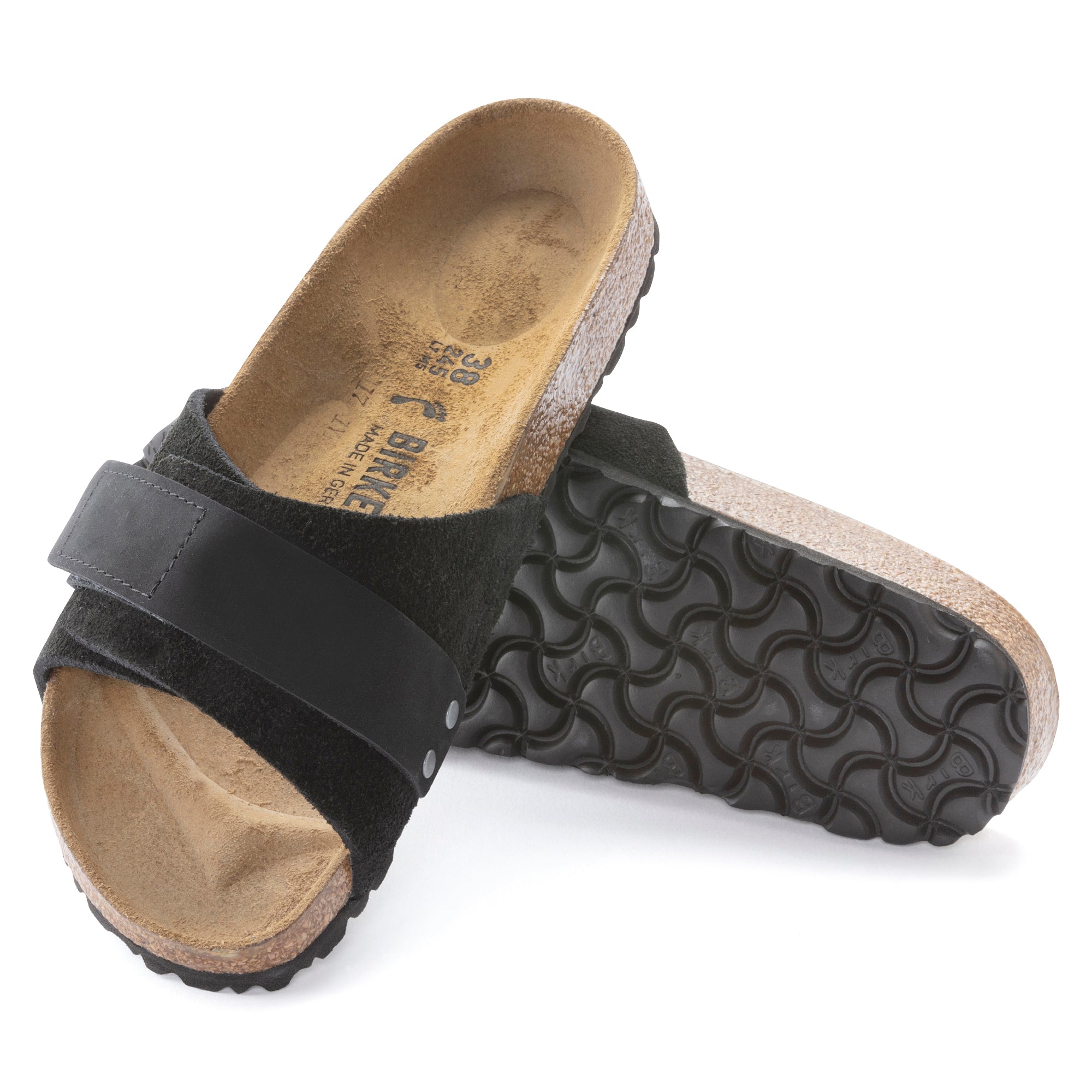 Birkenstock Oita black suede