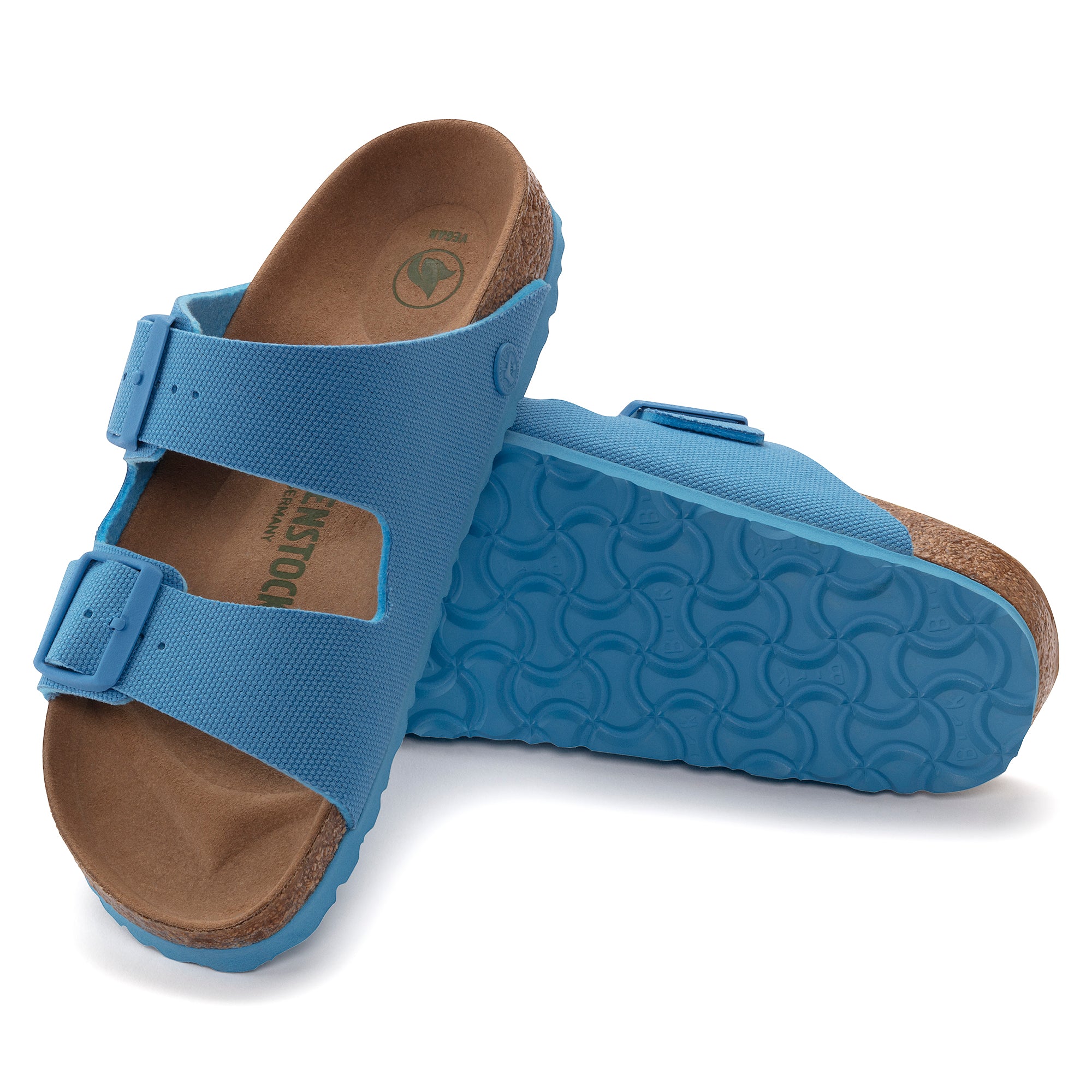 Birkenstock Limited Edition Arizona Vegan sky blue canvas