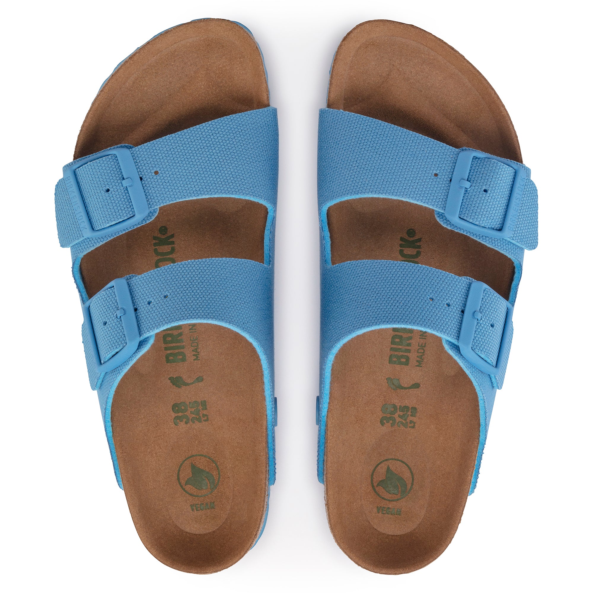 Birkenstock Limited Edition Arizona Vegan sky blue canvas