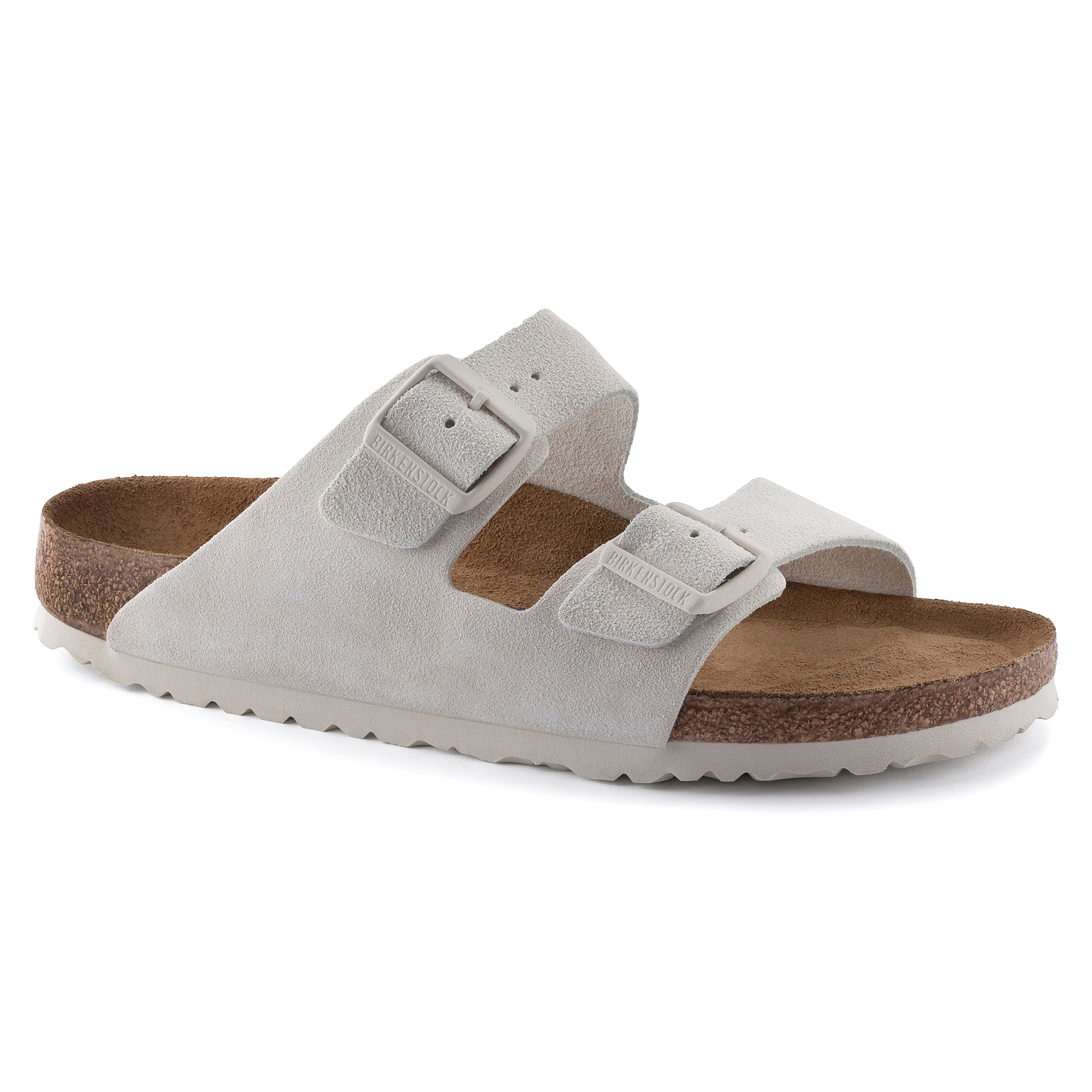 Birkenstock Limited Edition Arizona Soft Footbed antique white suede