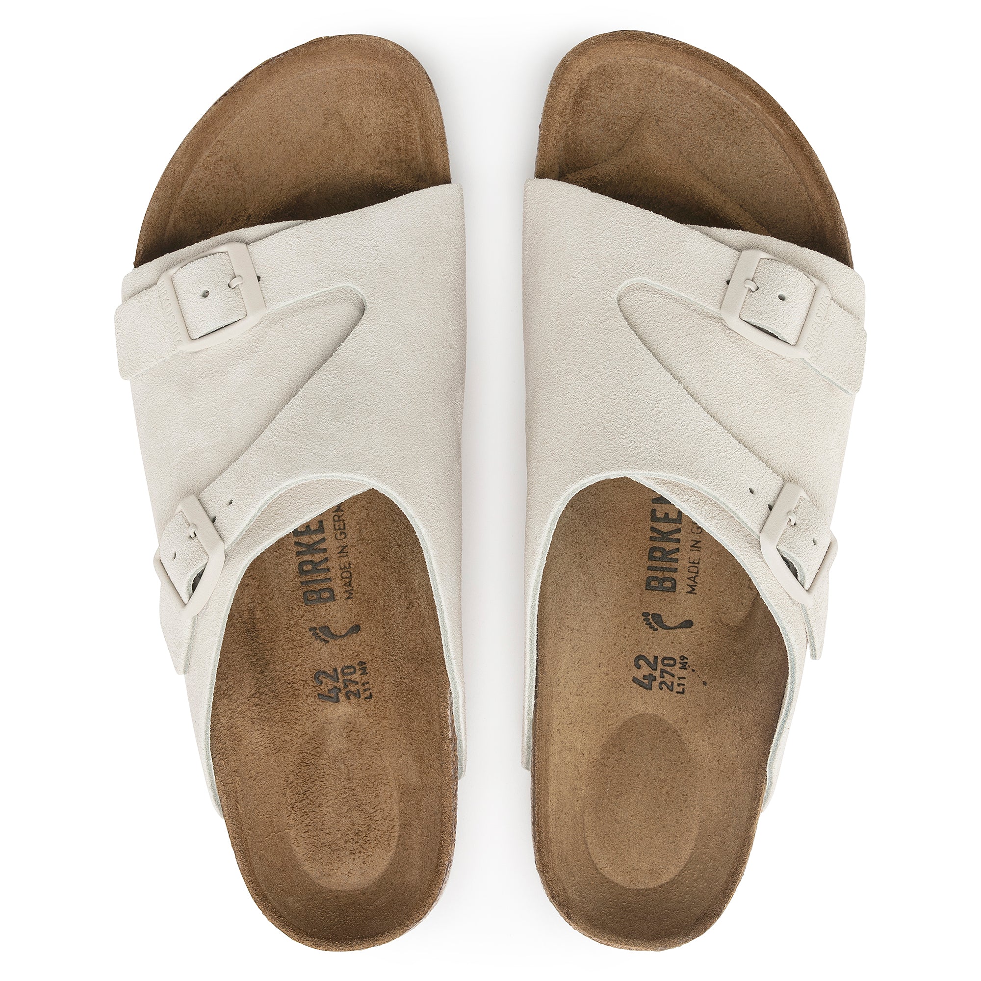 Birkenstock Limited Edition Zurich antique white suede