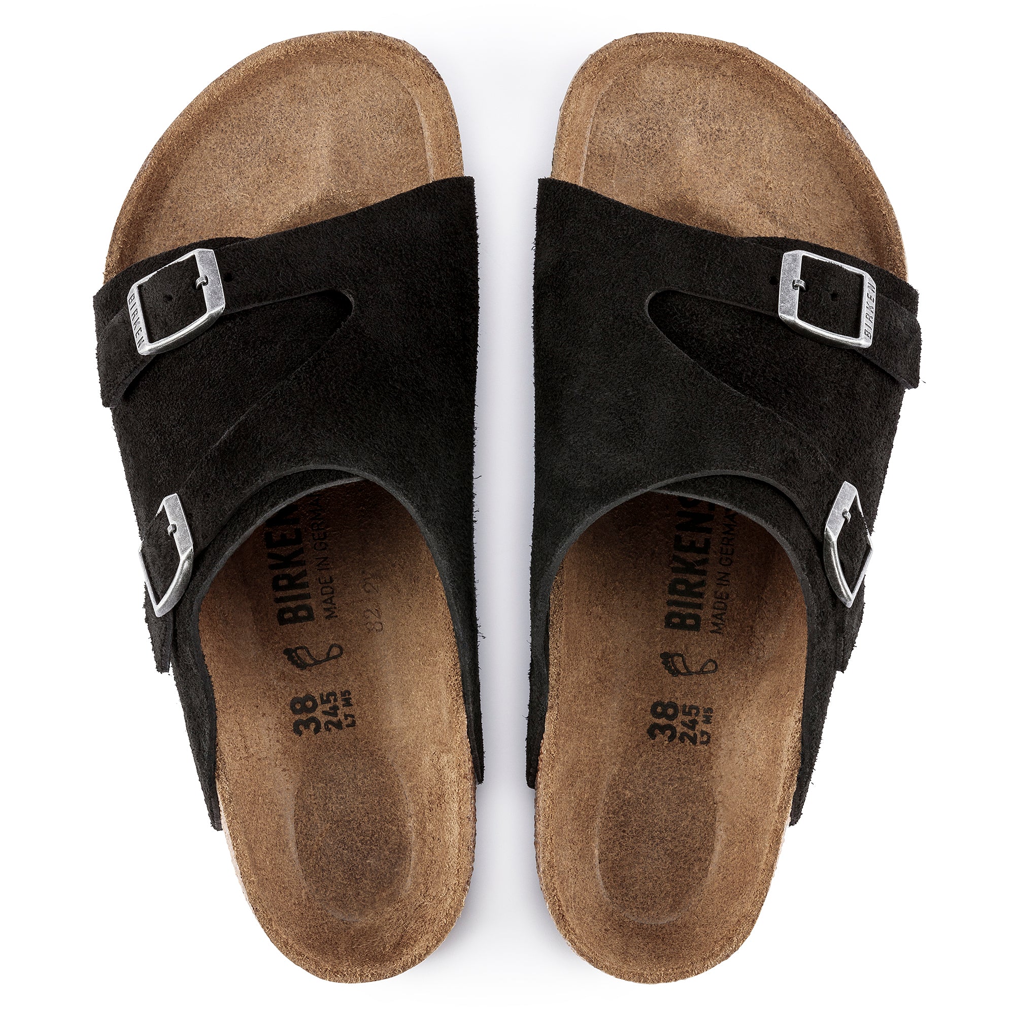 Birkenstock Zurich black suede