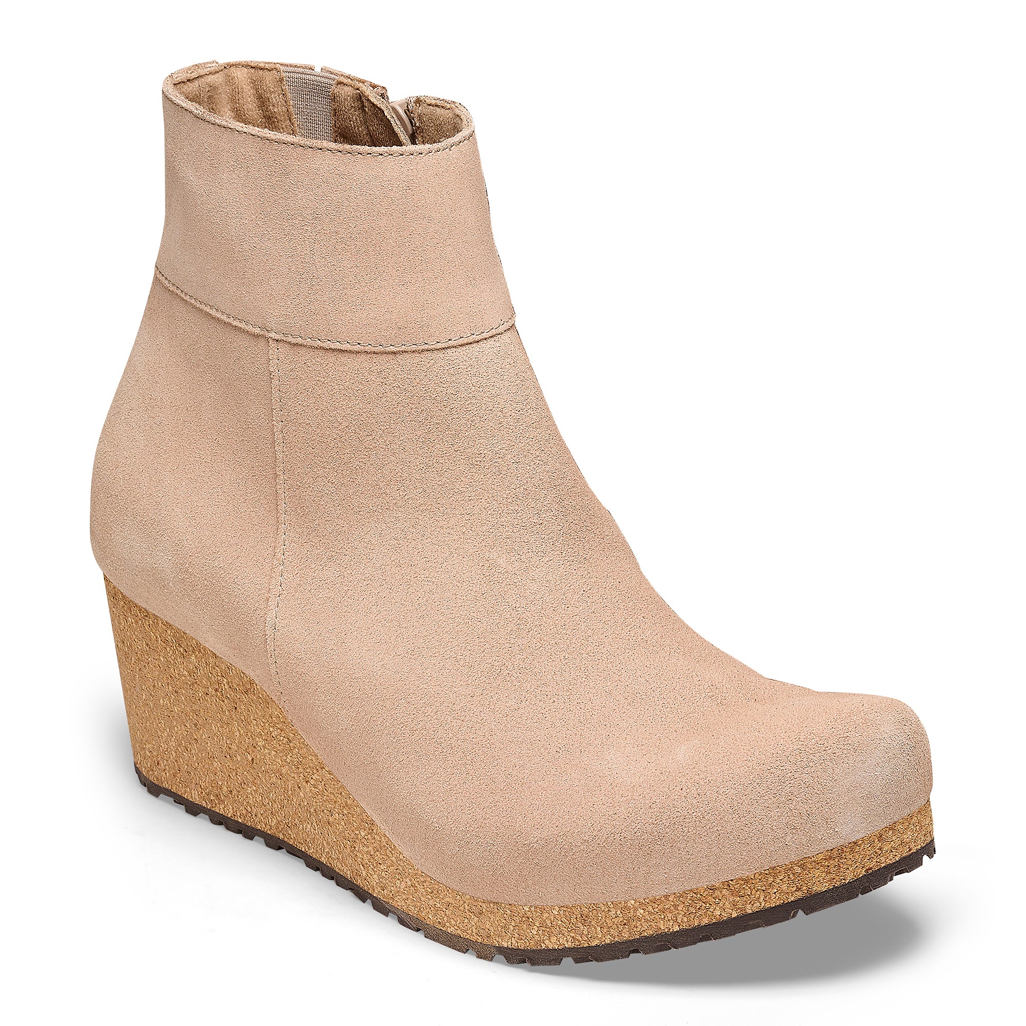 Papillio Ebba warm sand suede by Birkenstock