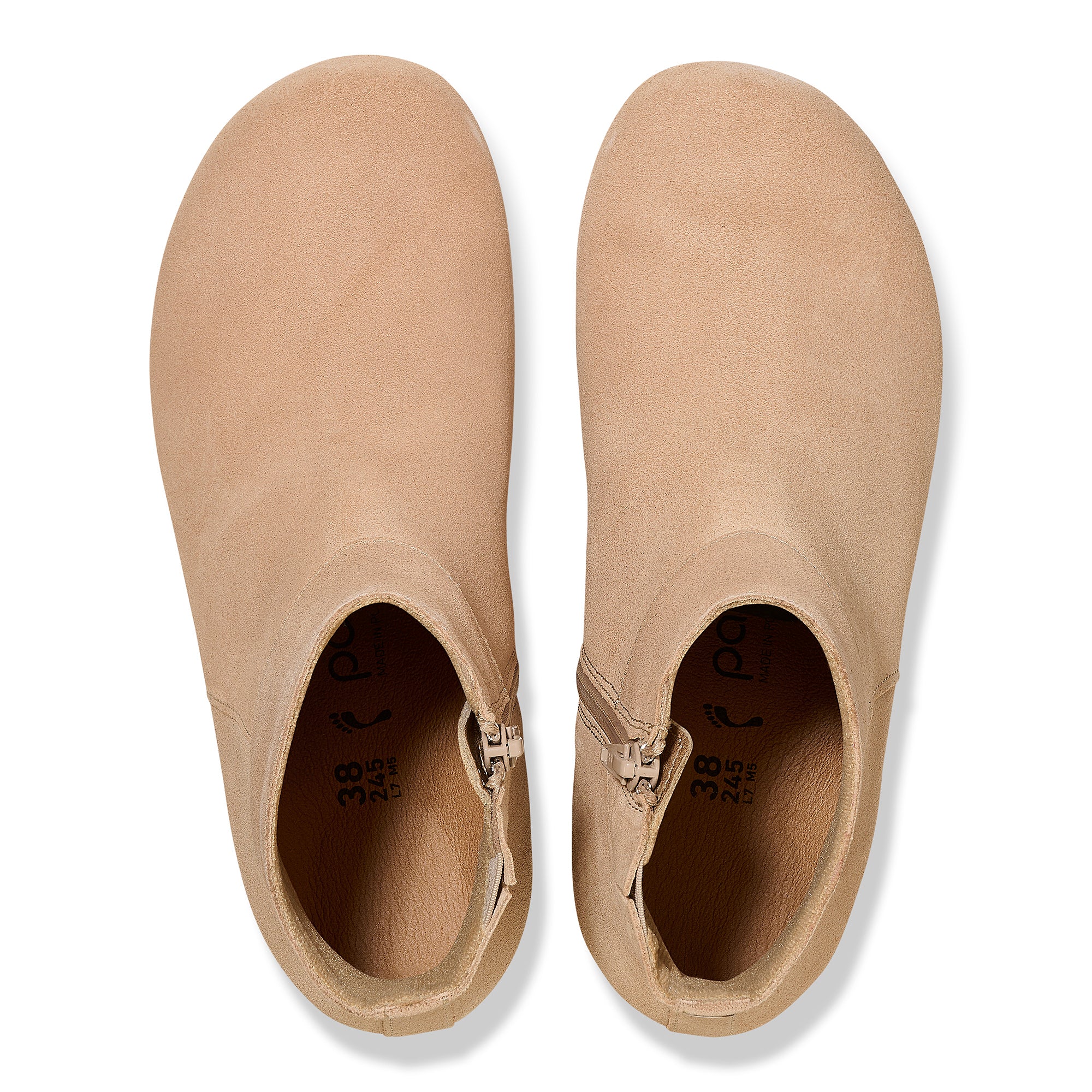Papillio Ebba warm sand suede by Birkenstock