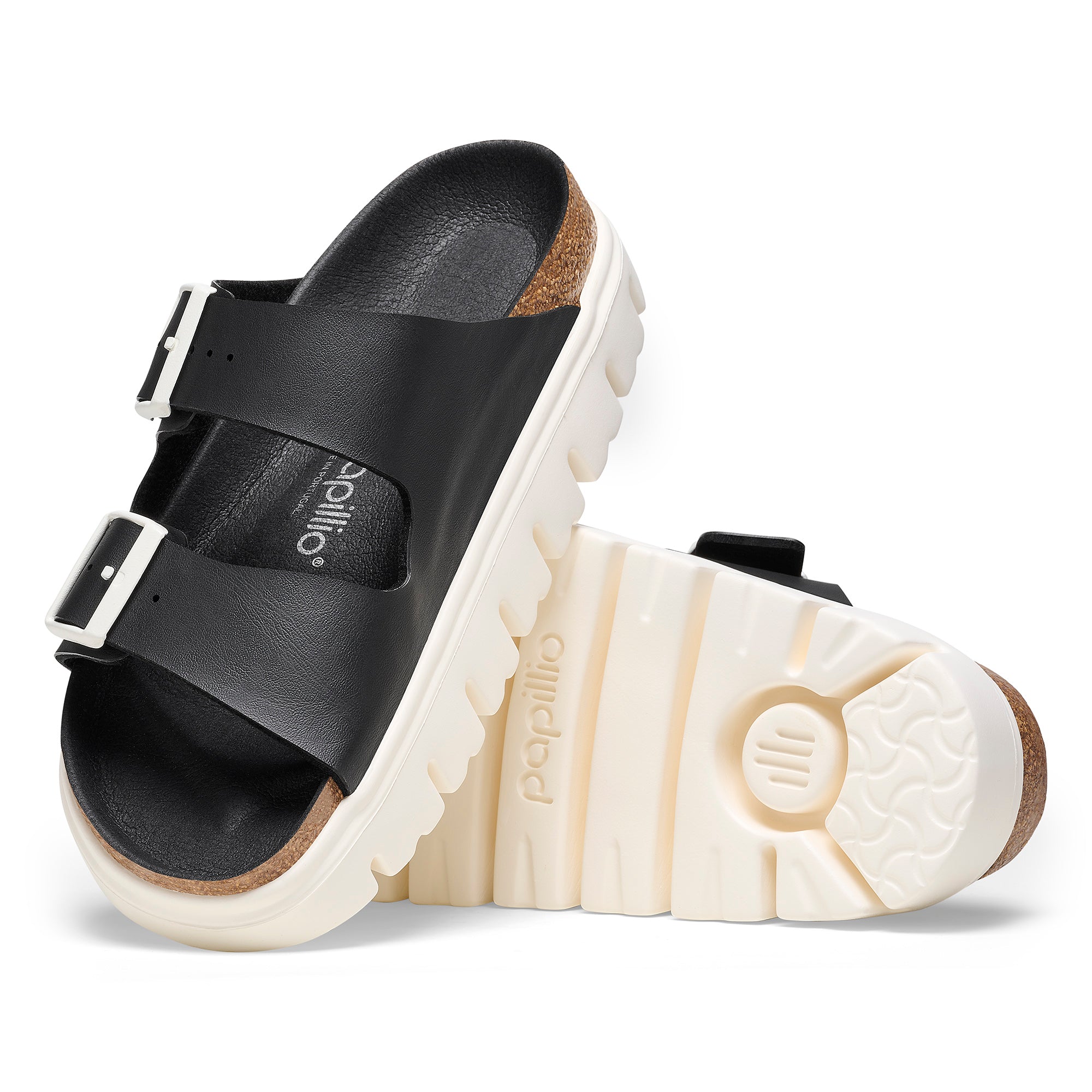 Papillio Arizona Chunky black Birko-Flor by Birkenstock