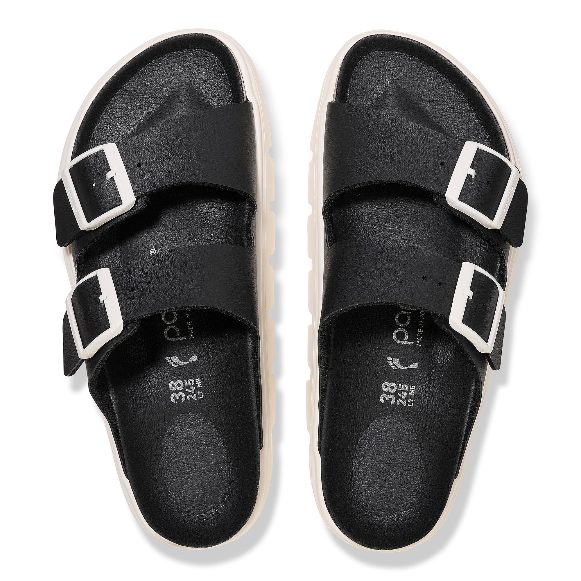 Papillio Arizona Chunky black Birko-Flor by Birkenstock