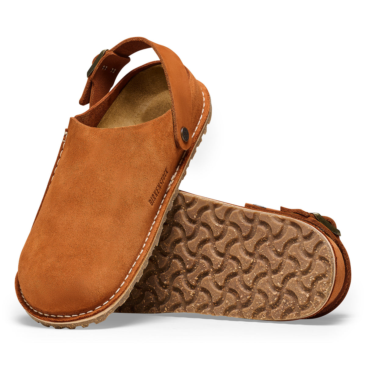 Birkenstock Lutry mink suede