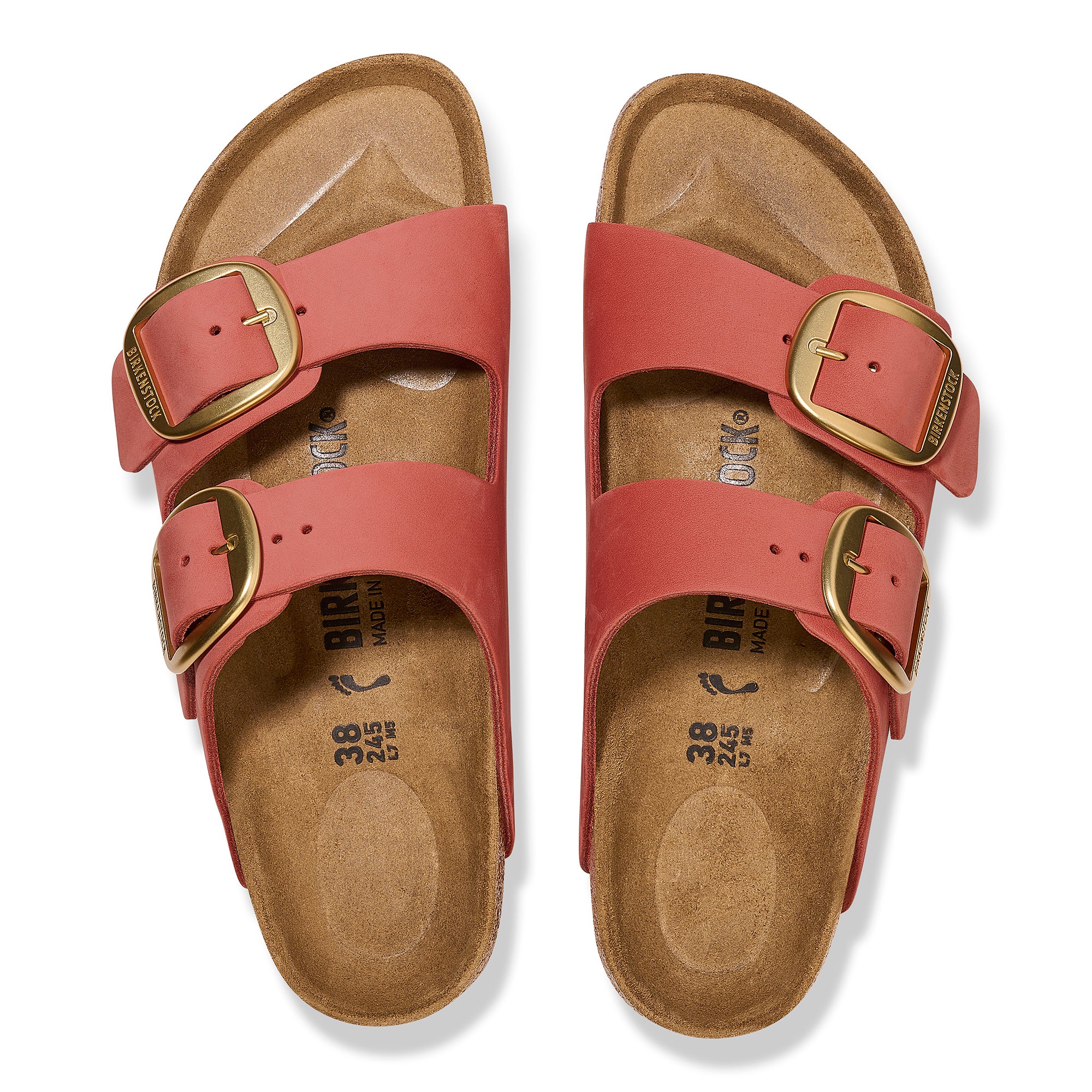 Birkenstock Limited Edition Arizona Big Buckle mars red nubuck