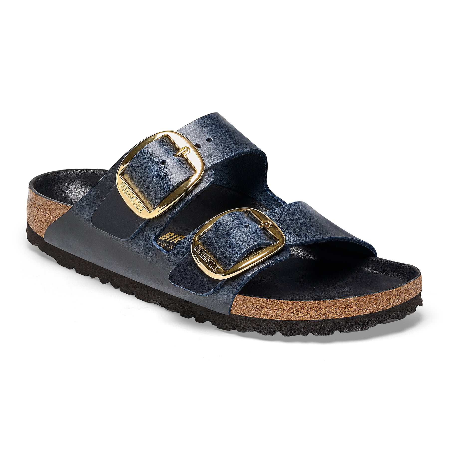 Birkenstock Limited Edition Arizona Big Buckle blue oiled leather