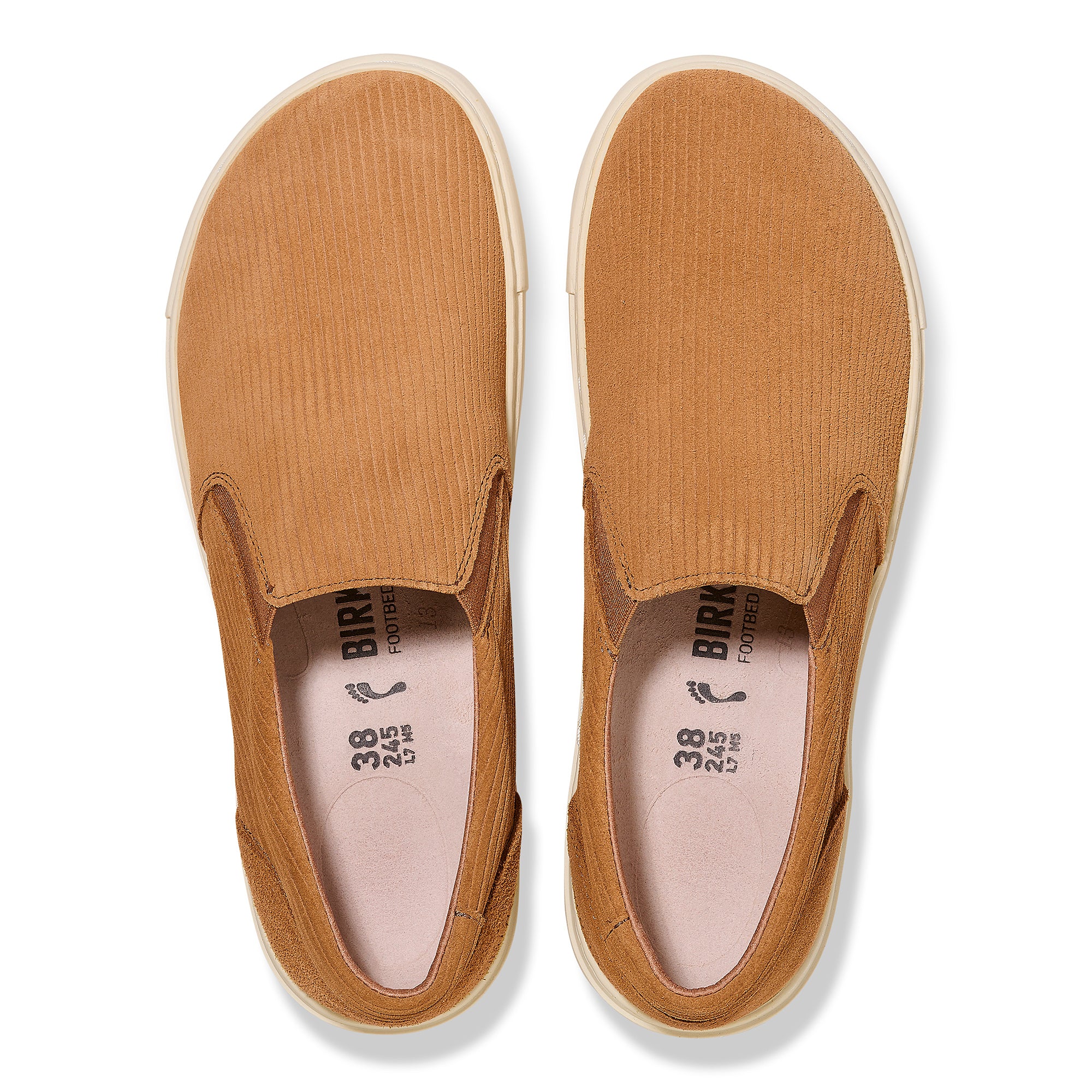 Birkenstock Oswego corduroy cork brown suede