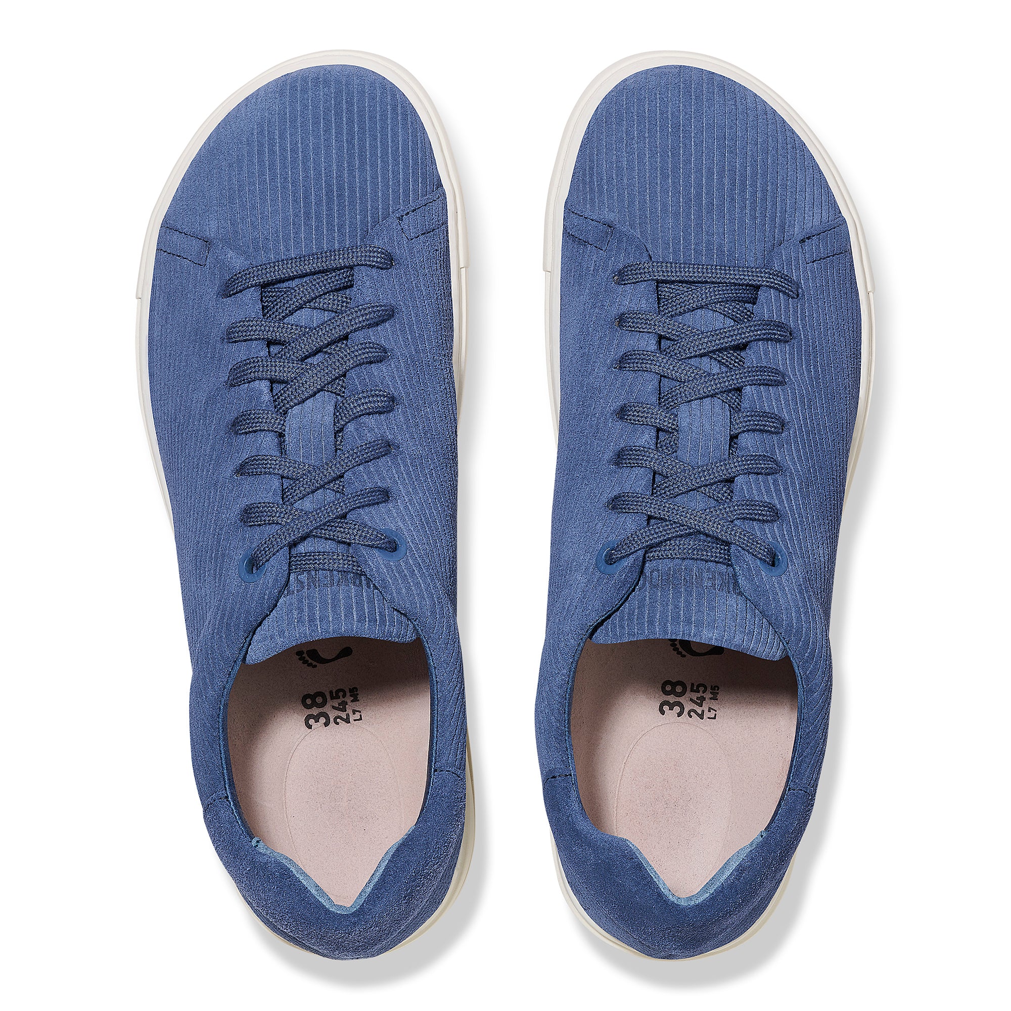 Birkenstock Bend Low corduroy indigo suede