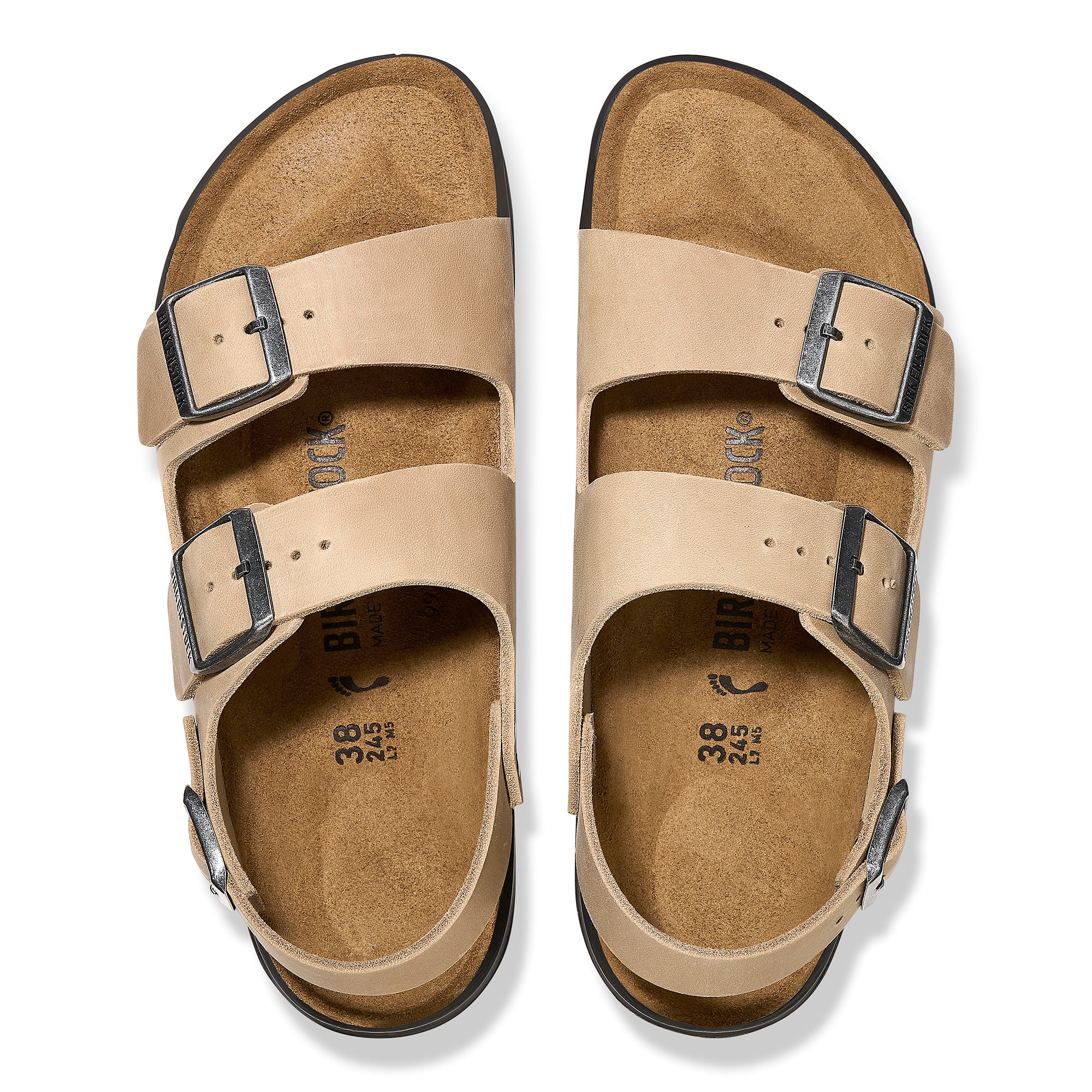 Birkenstock Women's Milano Crosstown tobacco oiled leather