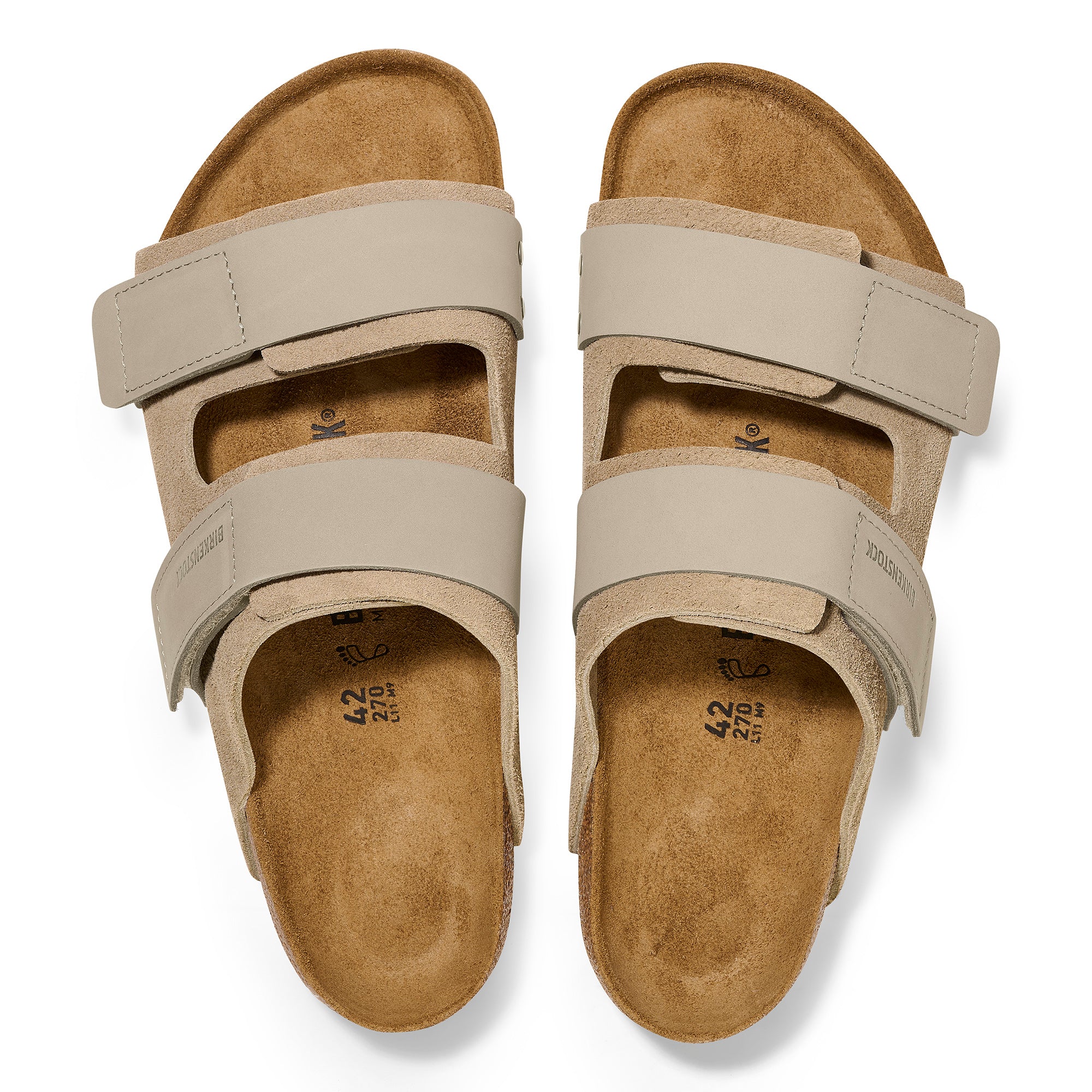 Birkenstock Uji taupe suede/nubuck