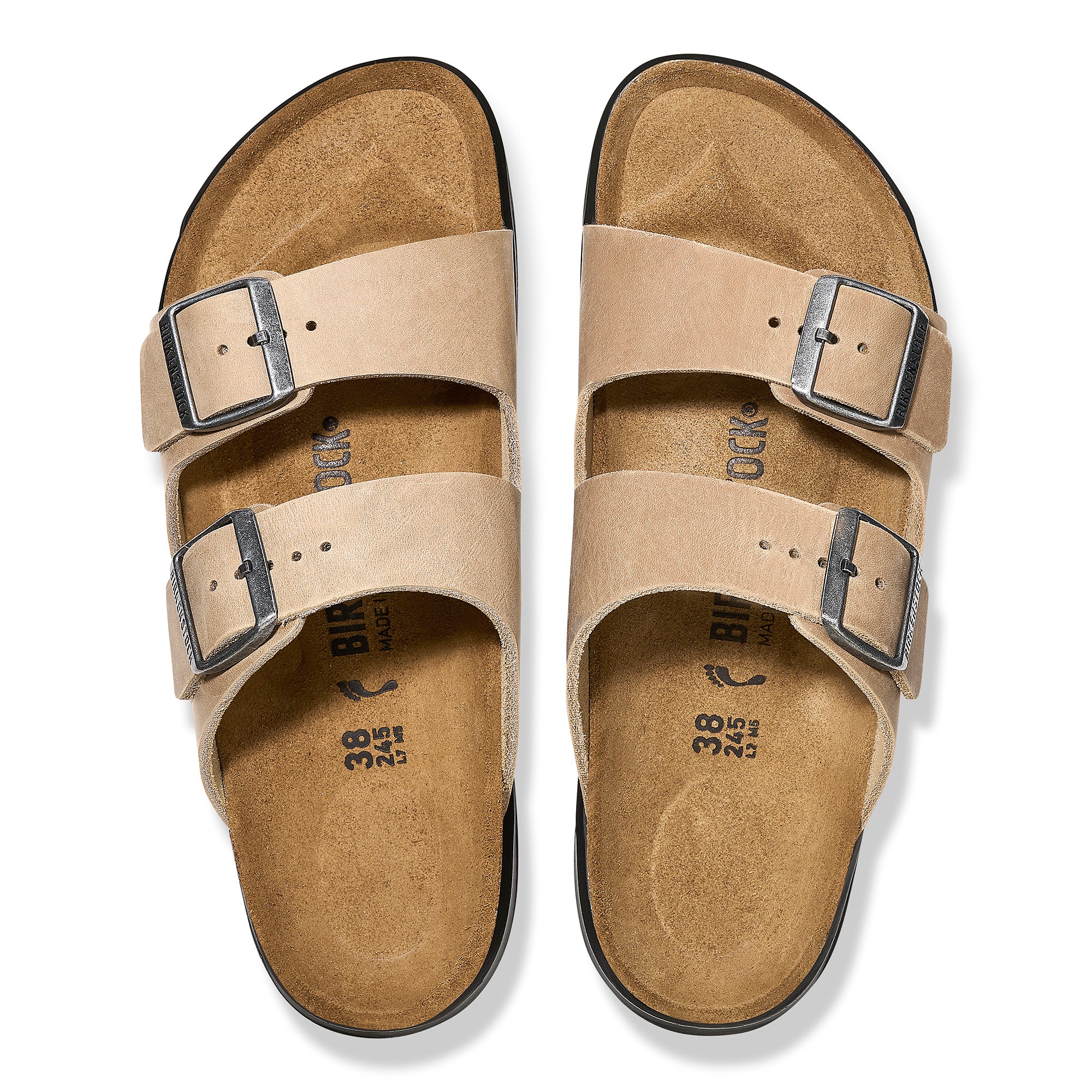 Birkenstock Women's Arizona Crosstown tobacco oiled leather