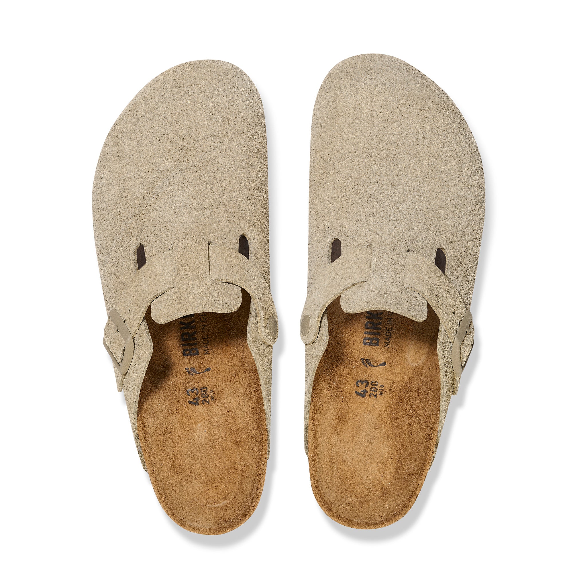 Birkenstock Limited Edition Boston faded khaki suede