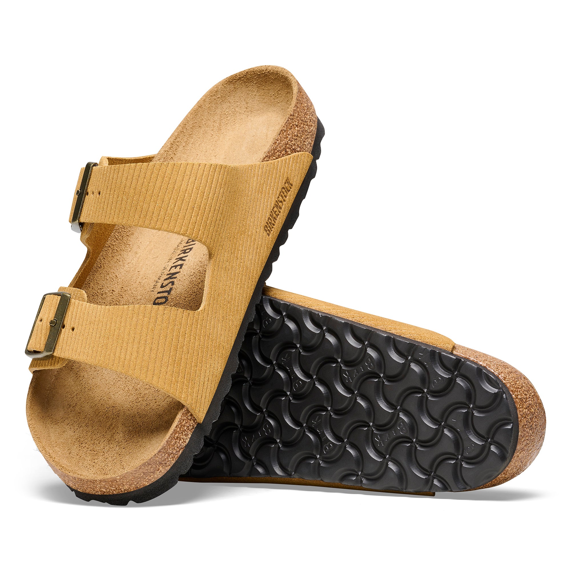 Birkenstock Limited Edition Arizona corduroy cork brown suede