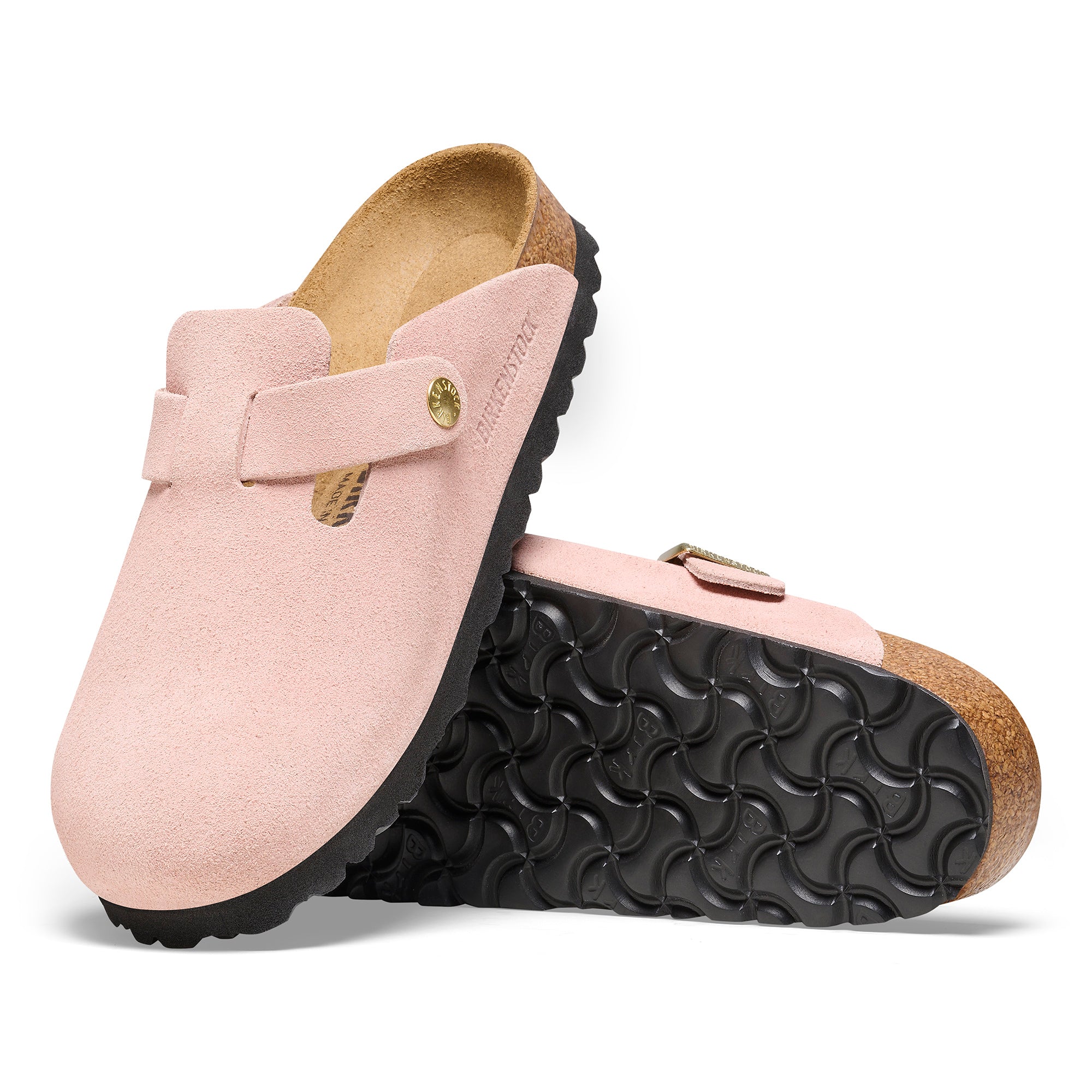 Birkenstock Boston light rose suede