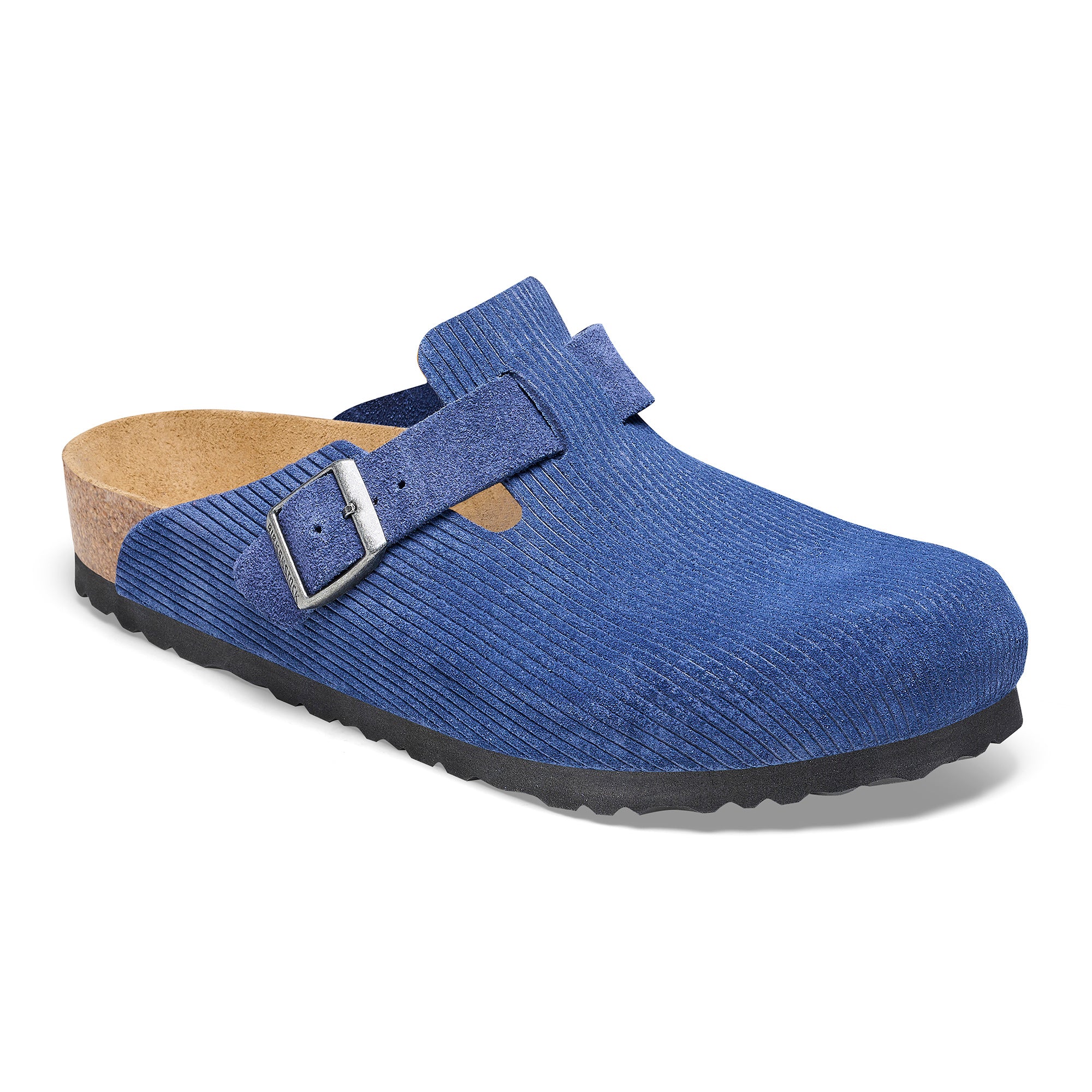 Birkenstock Limited Edition Boston corduroy indigo suede