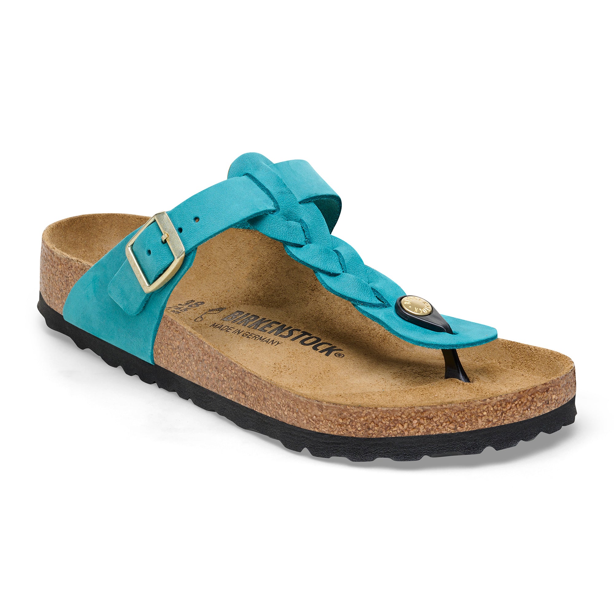 Birkenstock Limited Edition Gizeh Braid biscay bay oiled leather