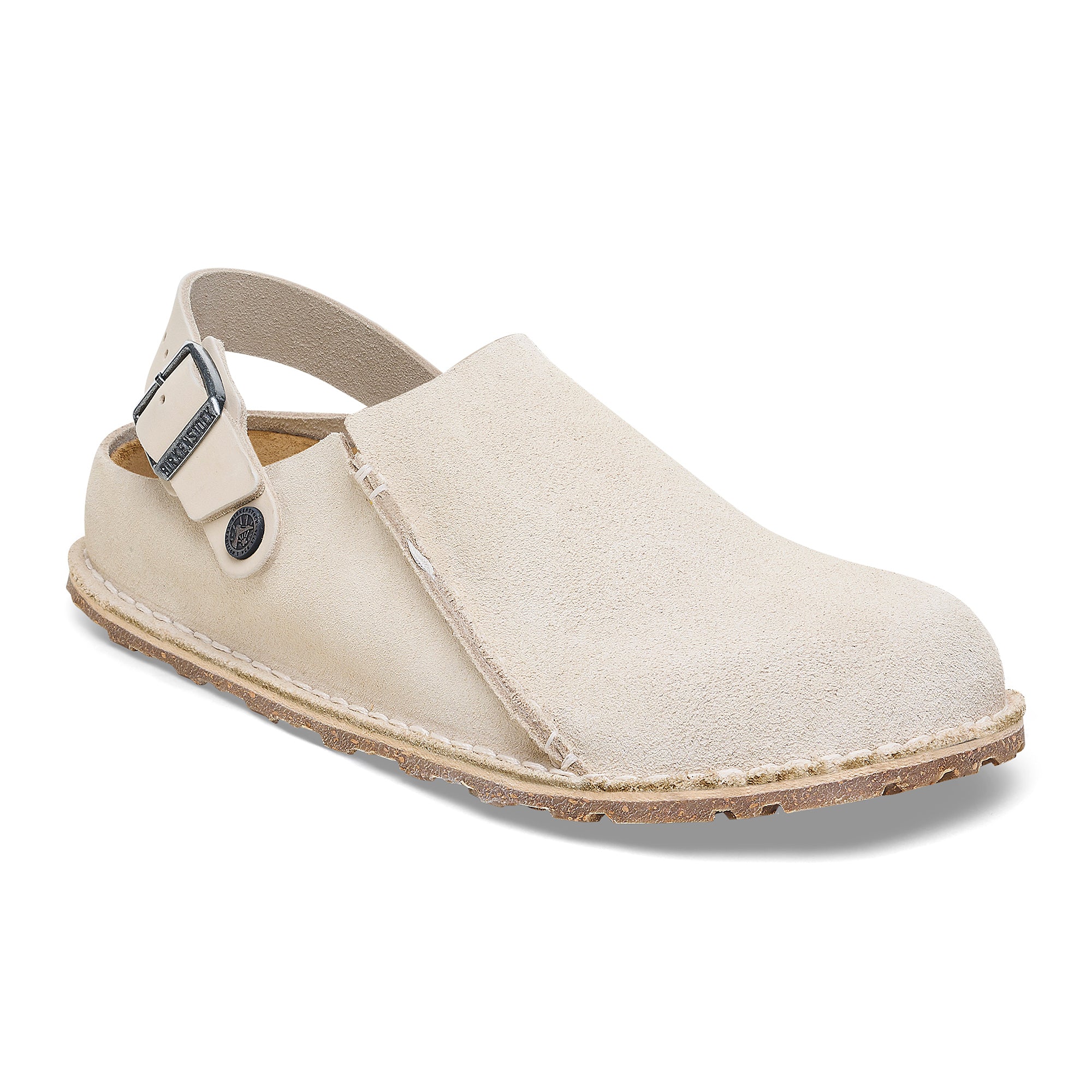 Birkenstock Lutry eggshell suede