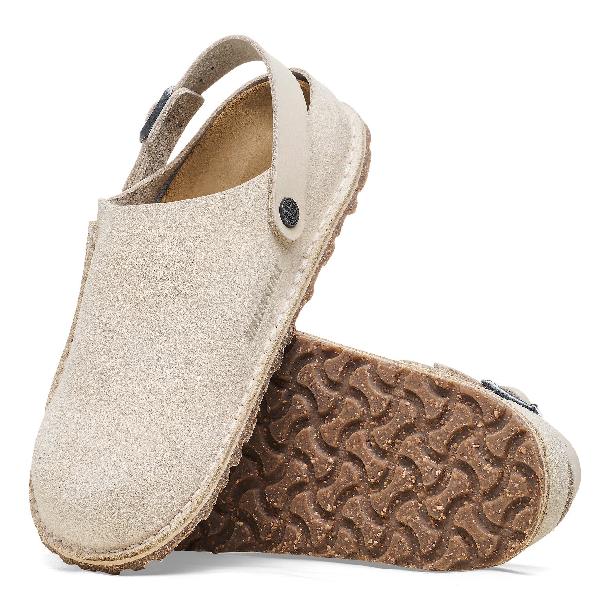 Birkenstock Lutry eggshell suede
