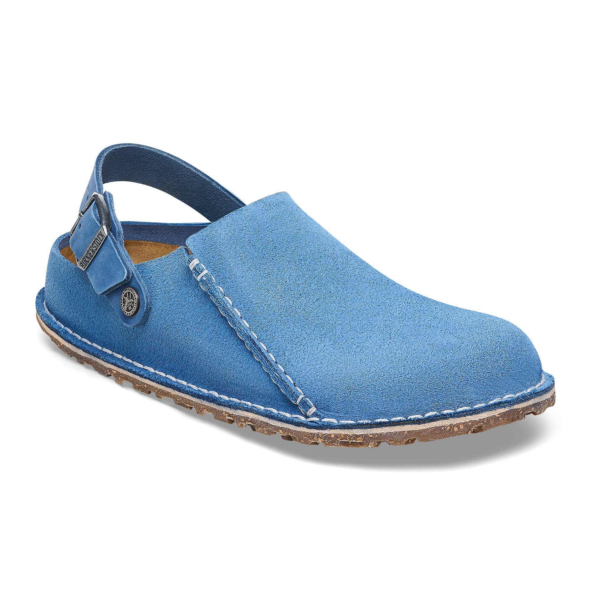 Birkenstock Lutry elemental blue suede