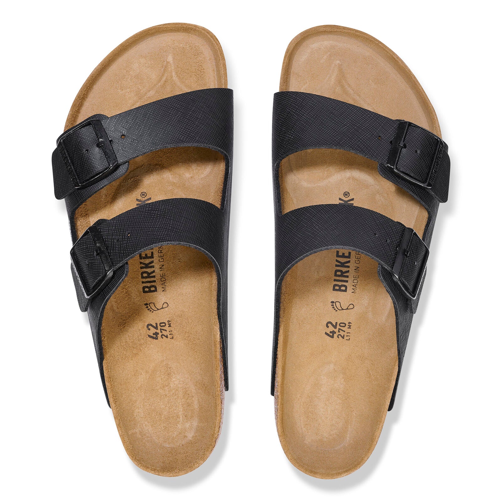 Birkenstock Limited Edition Arizona saffiano black Birko-Flor