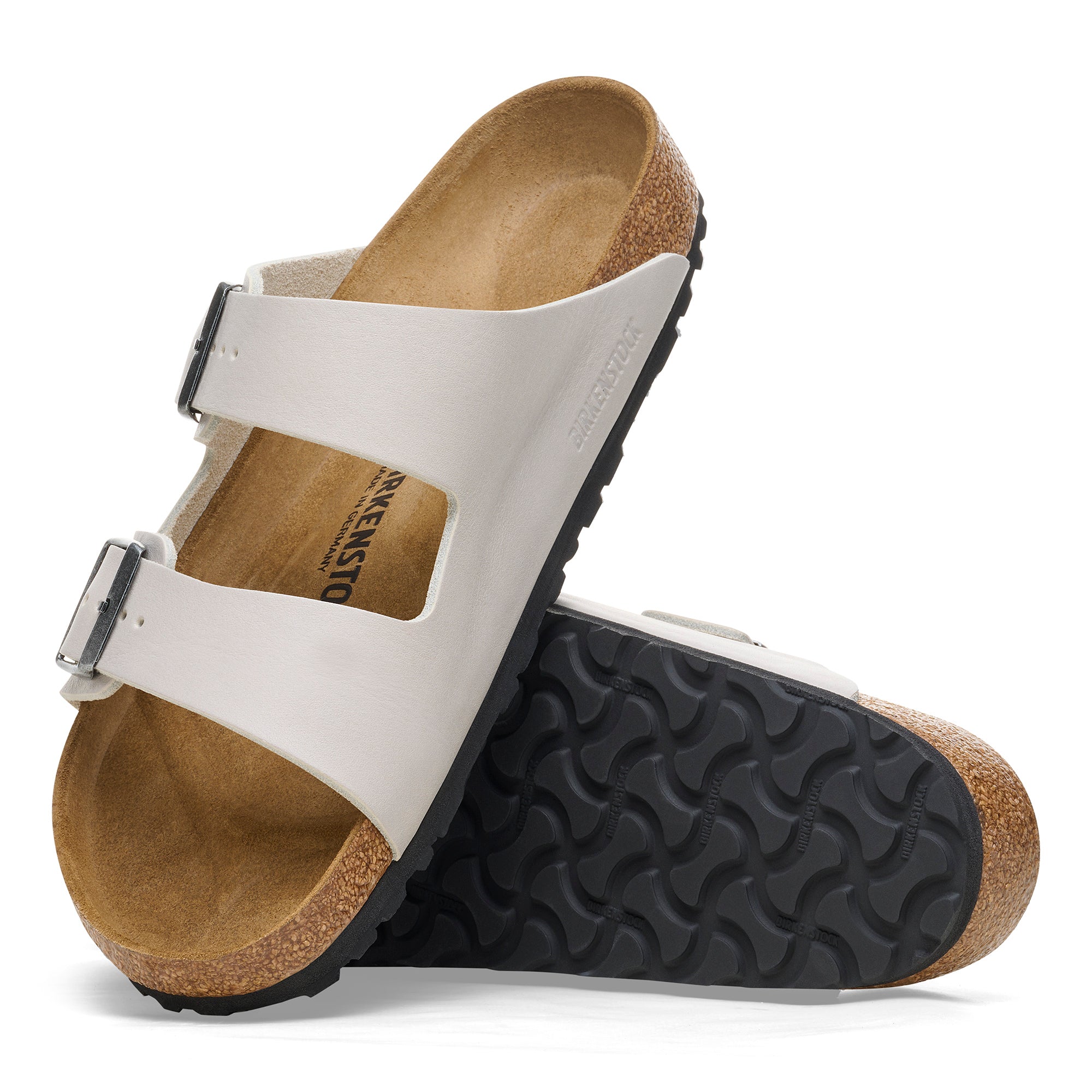 Birkenstock Arizona Grip mineral gray vintage leather