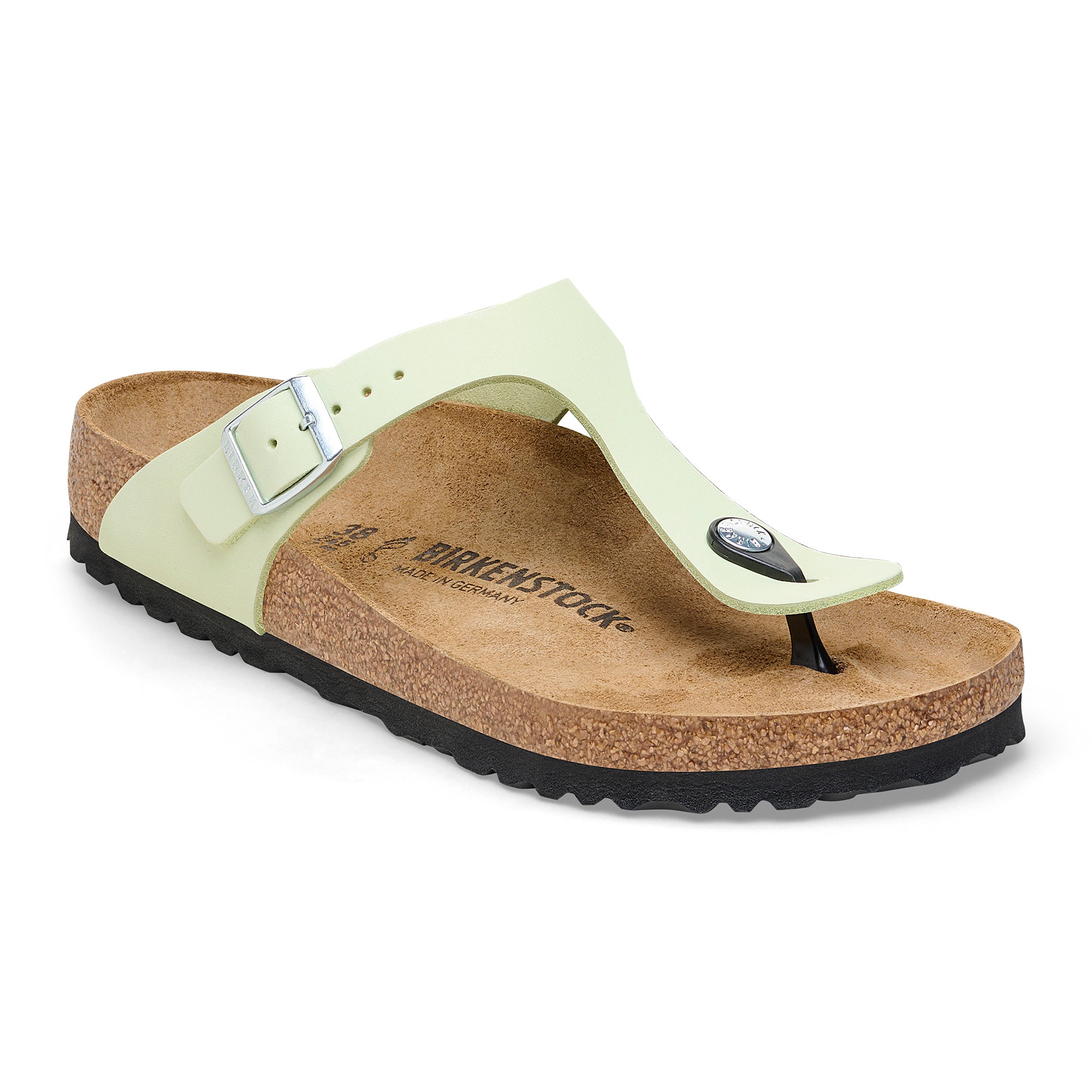 Birkenstock Limited Edition Gizeh faded lime nubuck