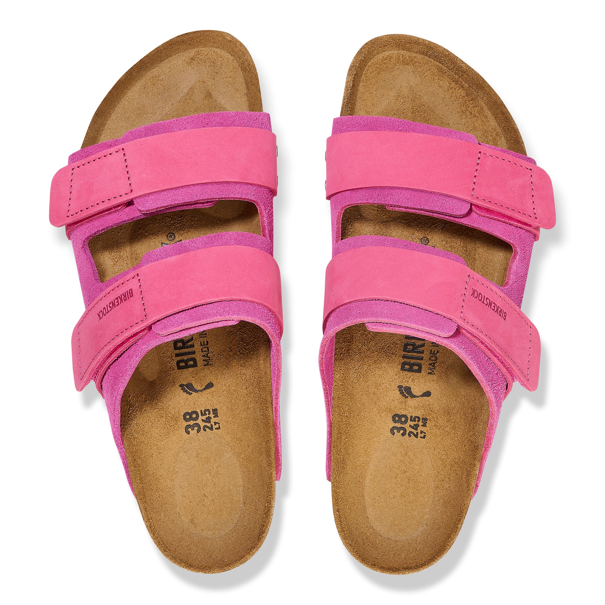 Birkenstock Limited Edition Uji fuchsia tulip suede/nubuck