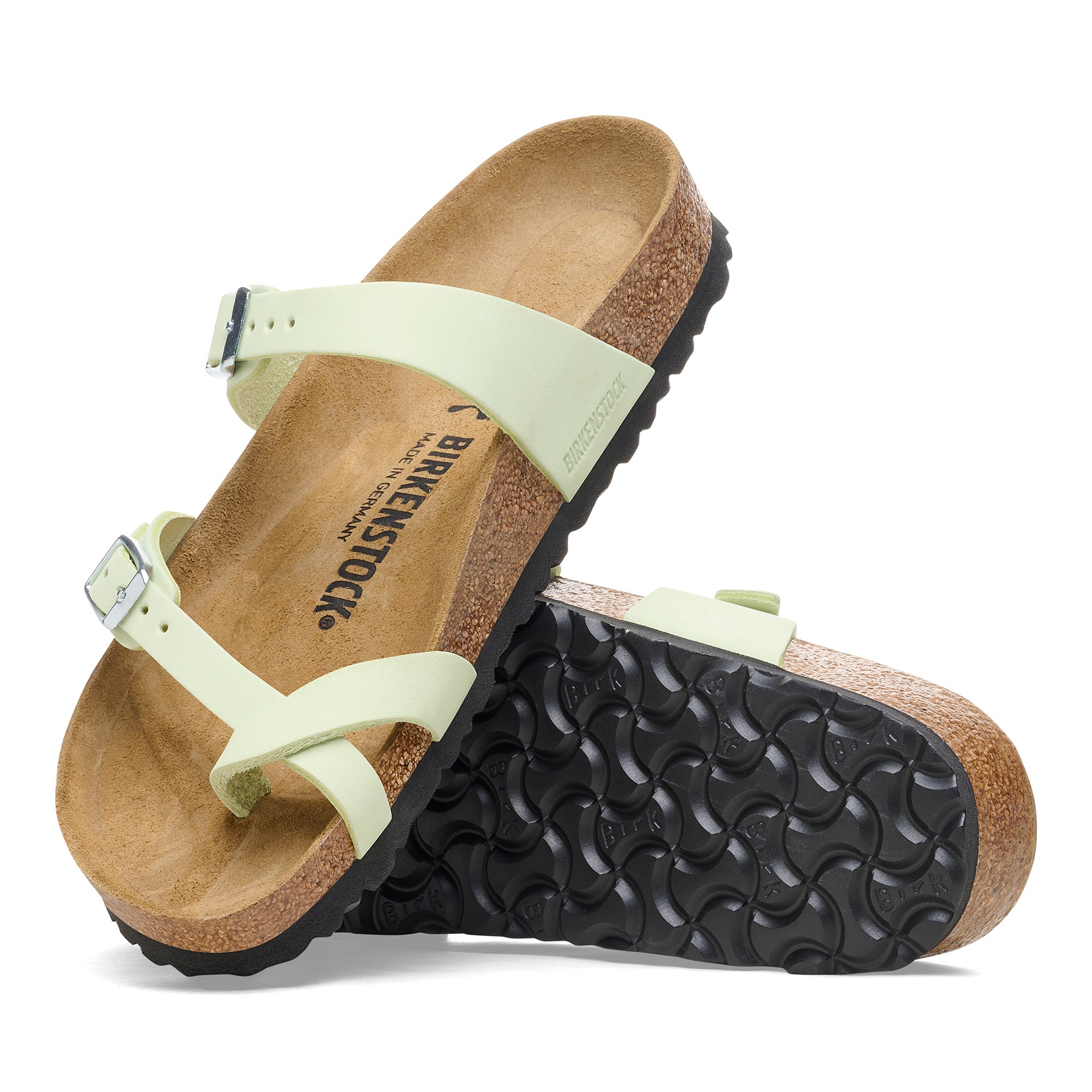 Birkenstock Limited Edition Mayari faded lime nubuck