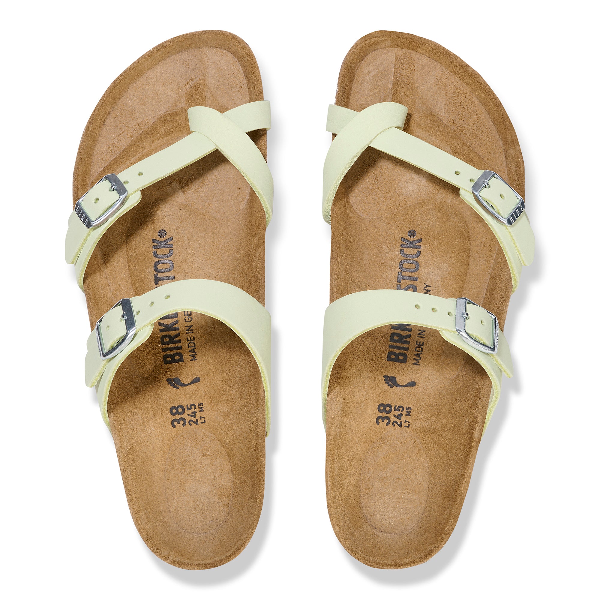 Birkenstock Mayari faded lime nubuck