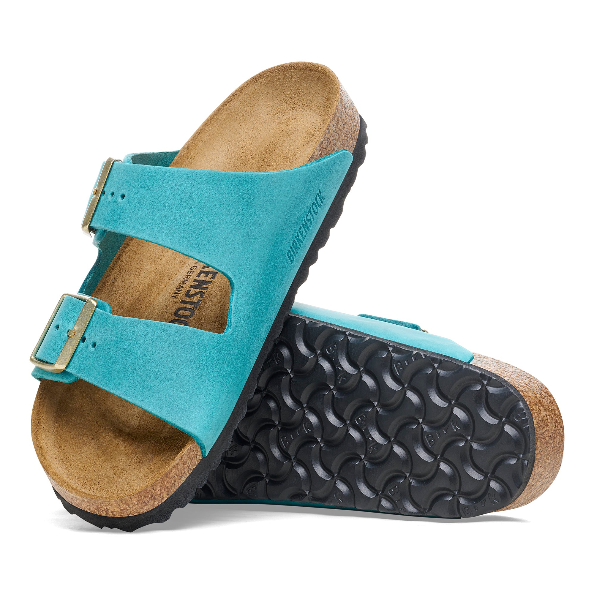 Birkenstock Arizona biscay bay oiled leather