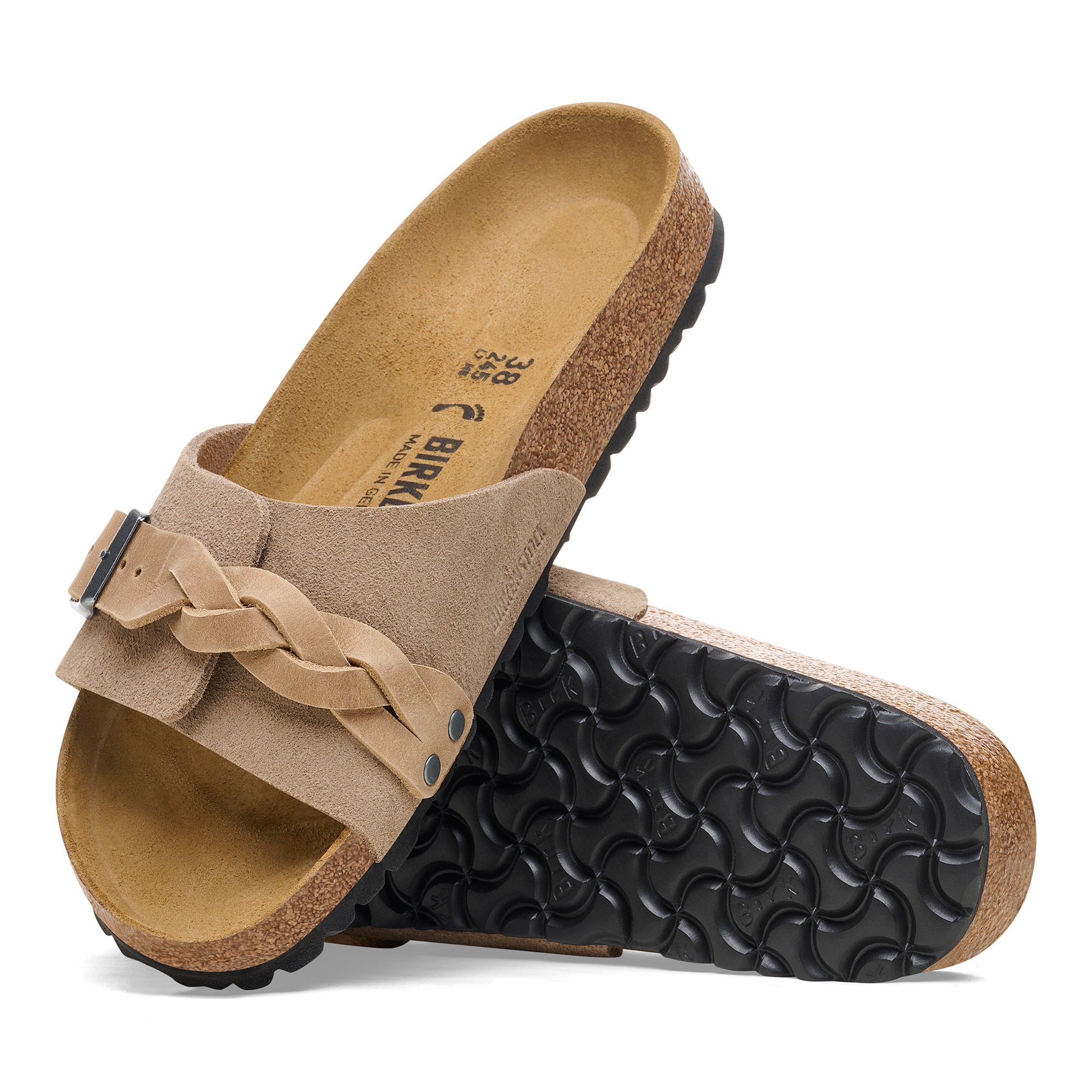 Birkenstock Oita Braid taupe suede