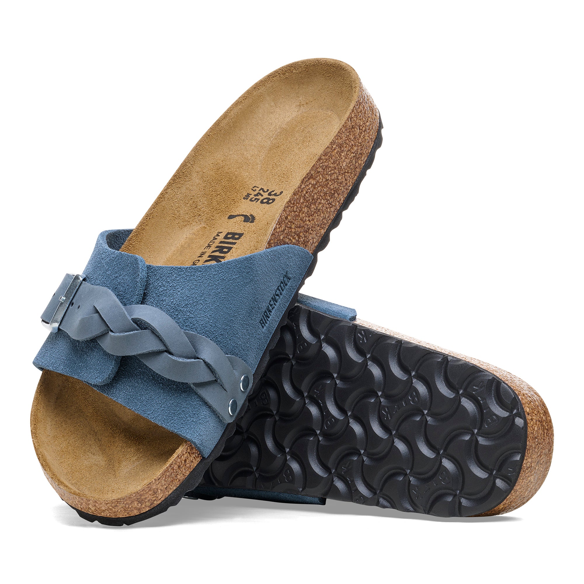Birkenstock Oita Braid elemental blue suede