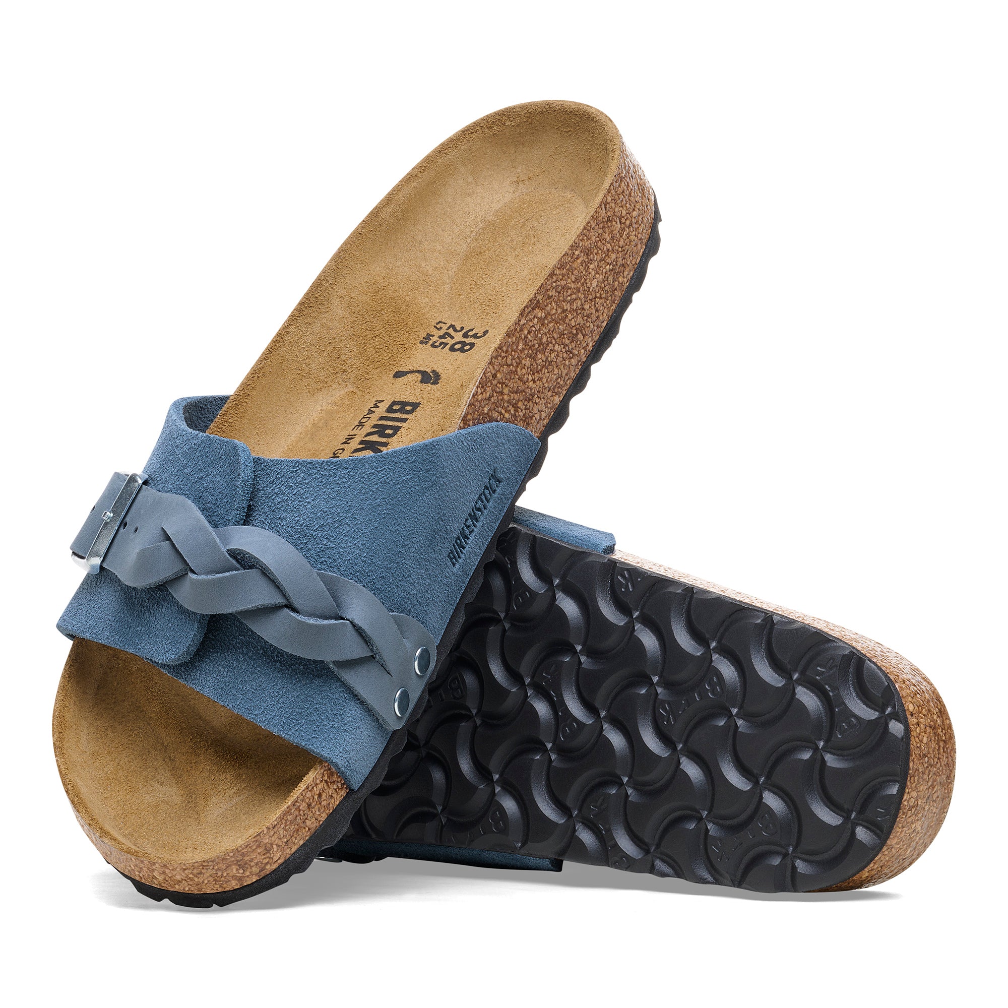 Birkenstock Limited Edition Oita Braid elemental blue suede