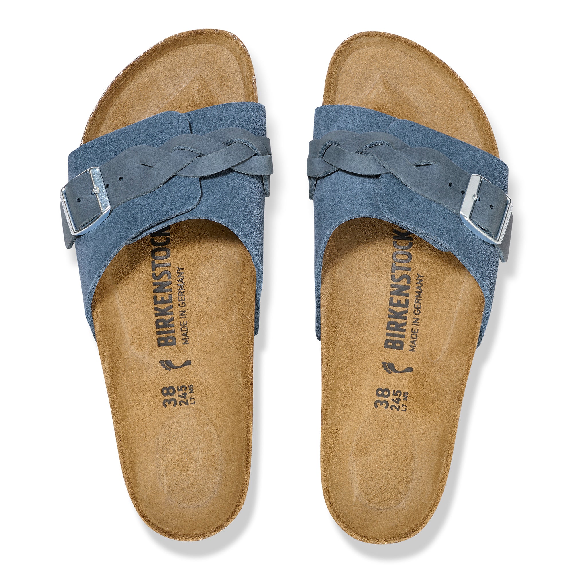 Birkenstock Limited Edition Oita Braid elemental blue suede