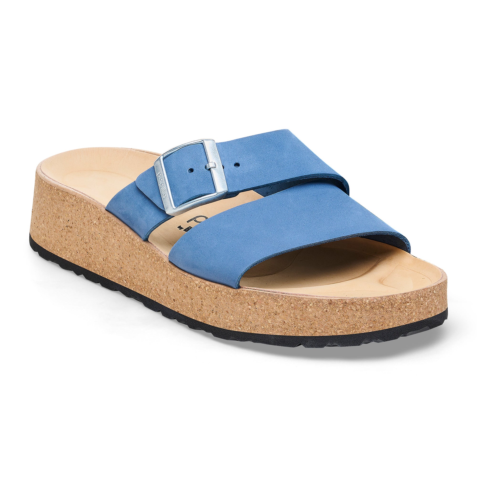 Papillio Almina elemental blue nubuck by Birkenstock